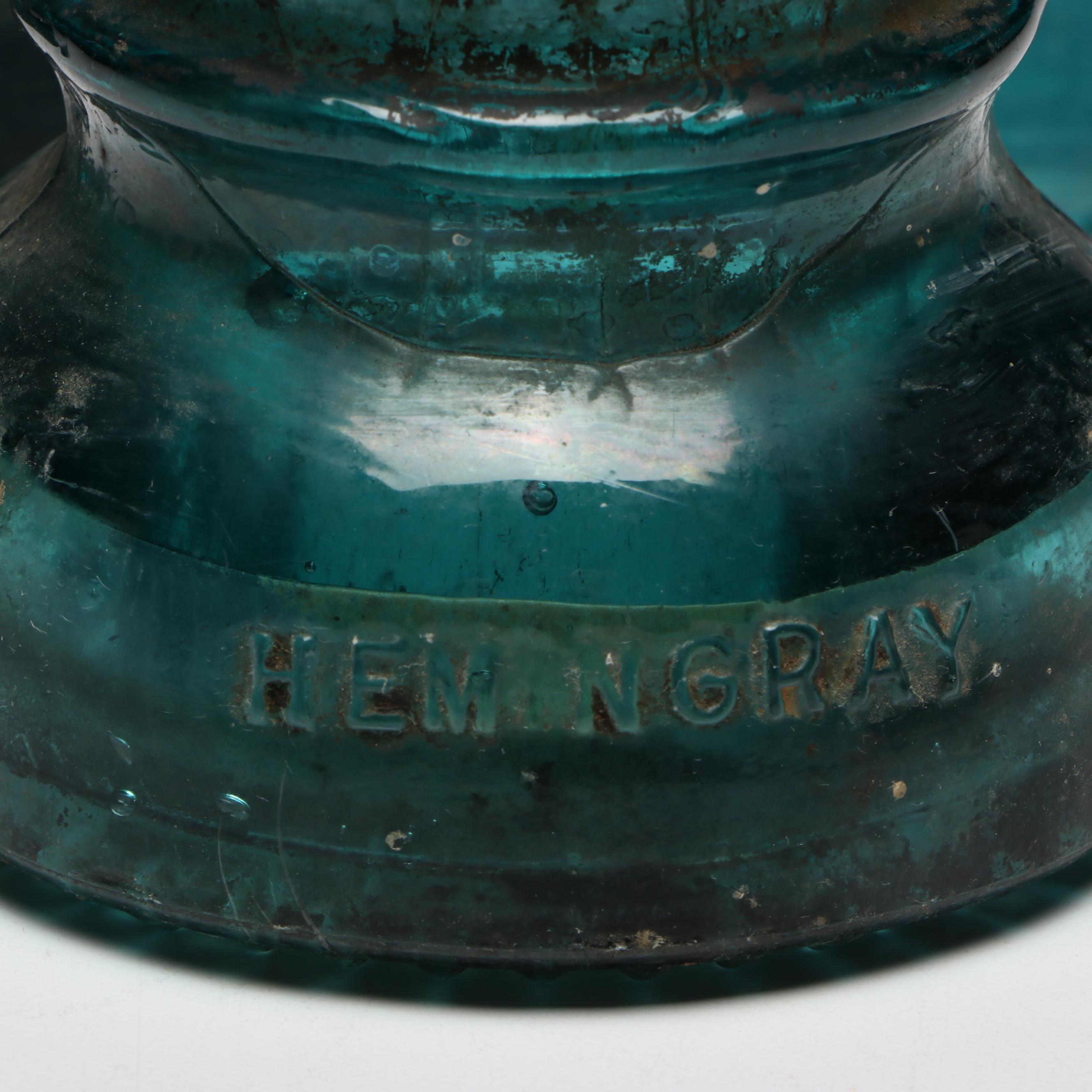 Hemingray and Whitall Tatum Glass Insulators
