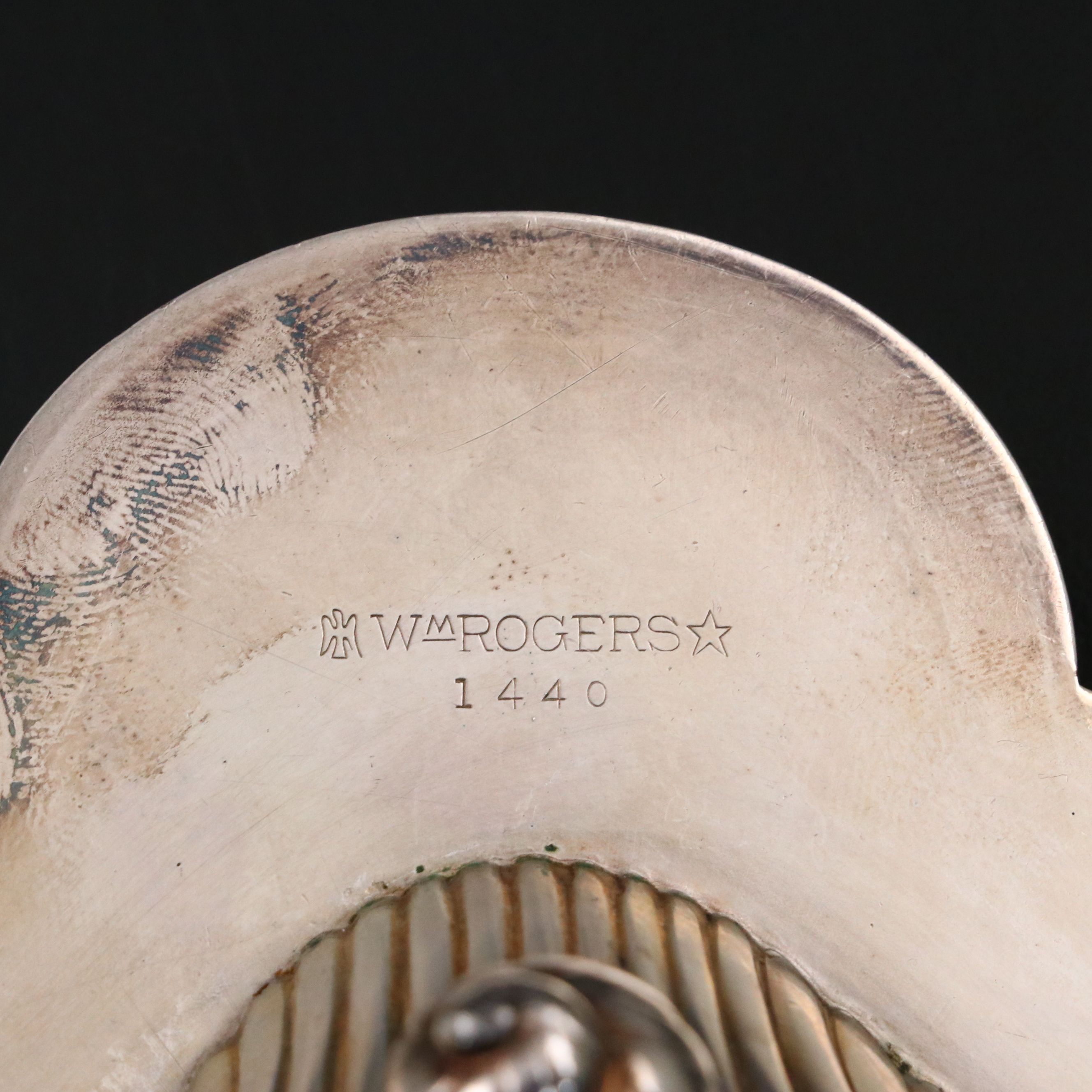 Wm. Rogers & Son Silver Plate Shell Dishes with Elkington & Co. Plate