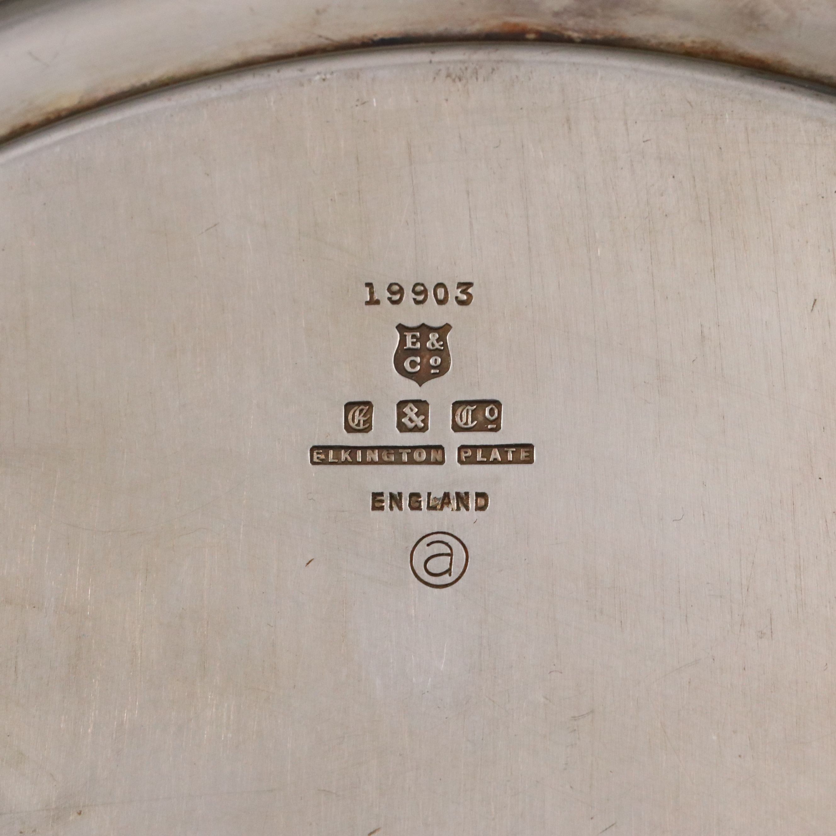 Wm. Rogers & Son Silver Plate Shell Dishes with Elkington & Co. Plate