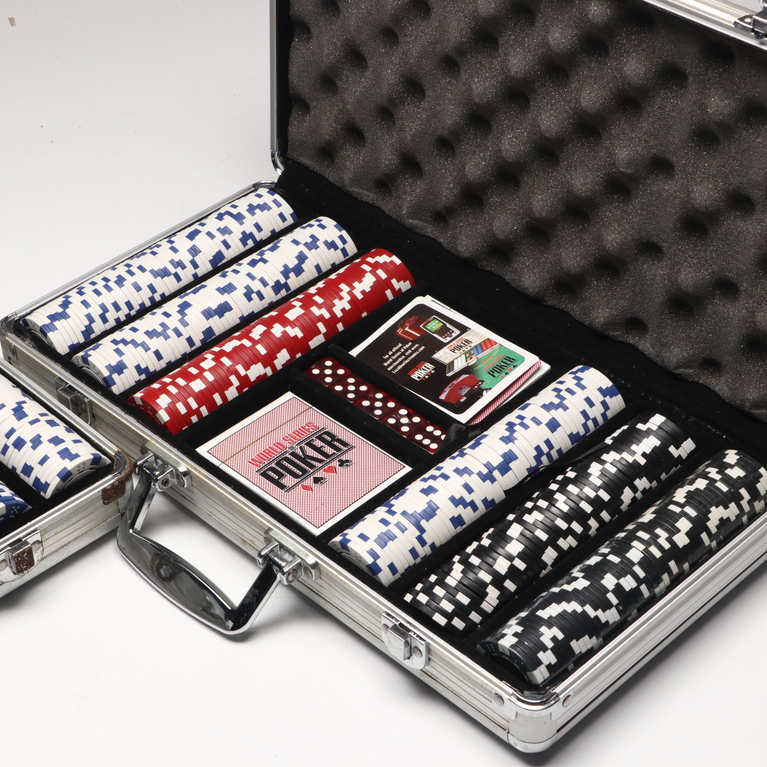 Excalibur Electronics World Series of Poker Cards with Chips and Dice