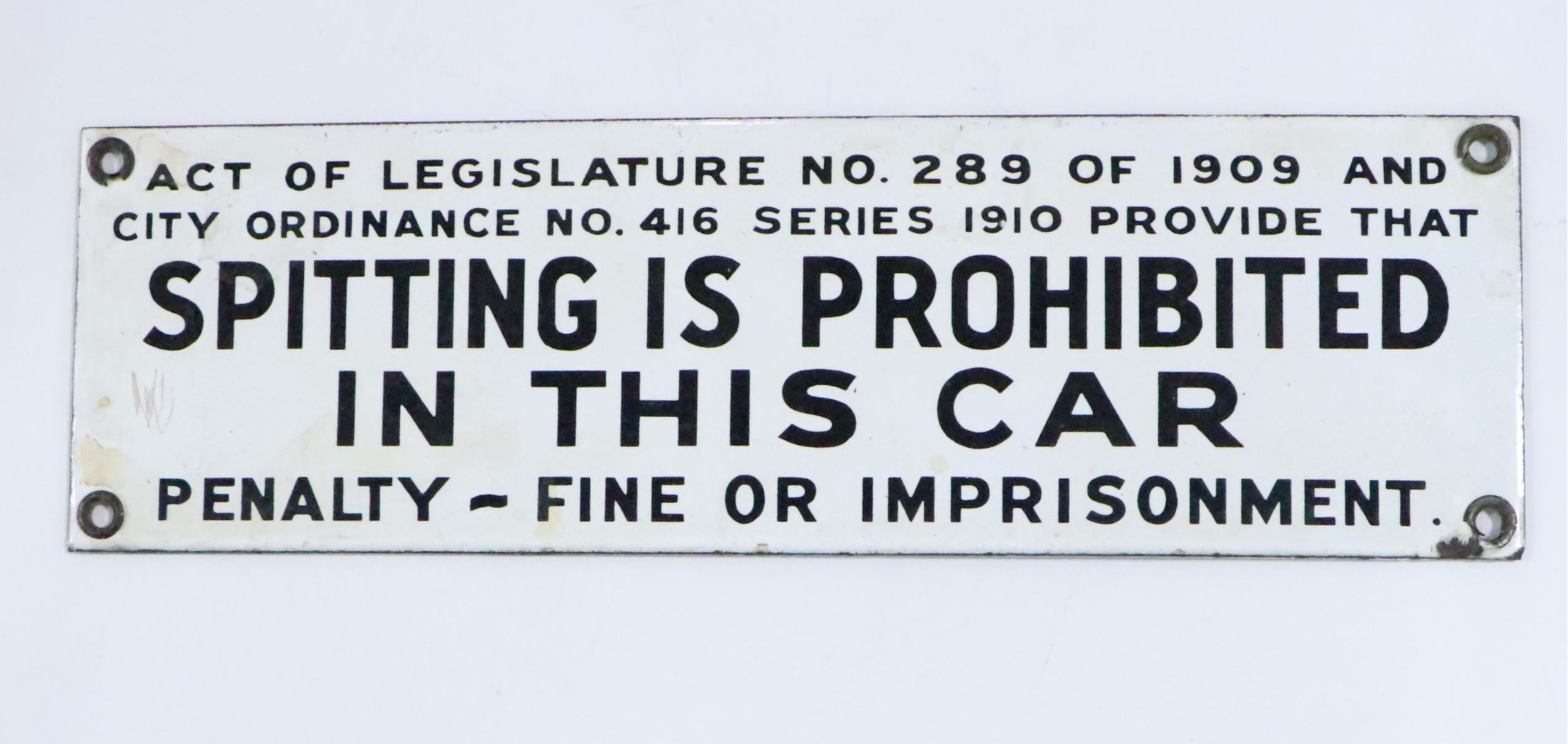 "Horst-Wessel-Str.", "Smoking Permitted" and Other Sign, Early to Mid-20th C.