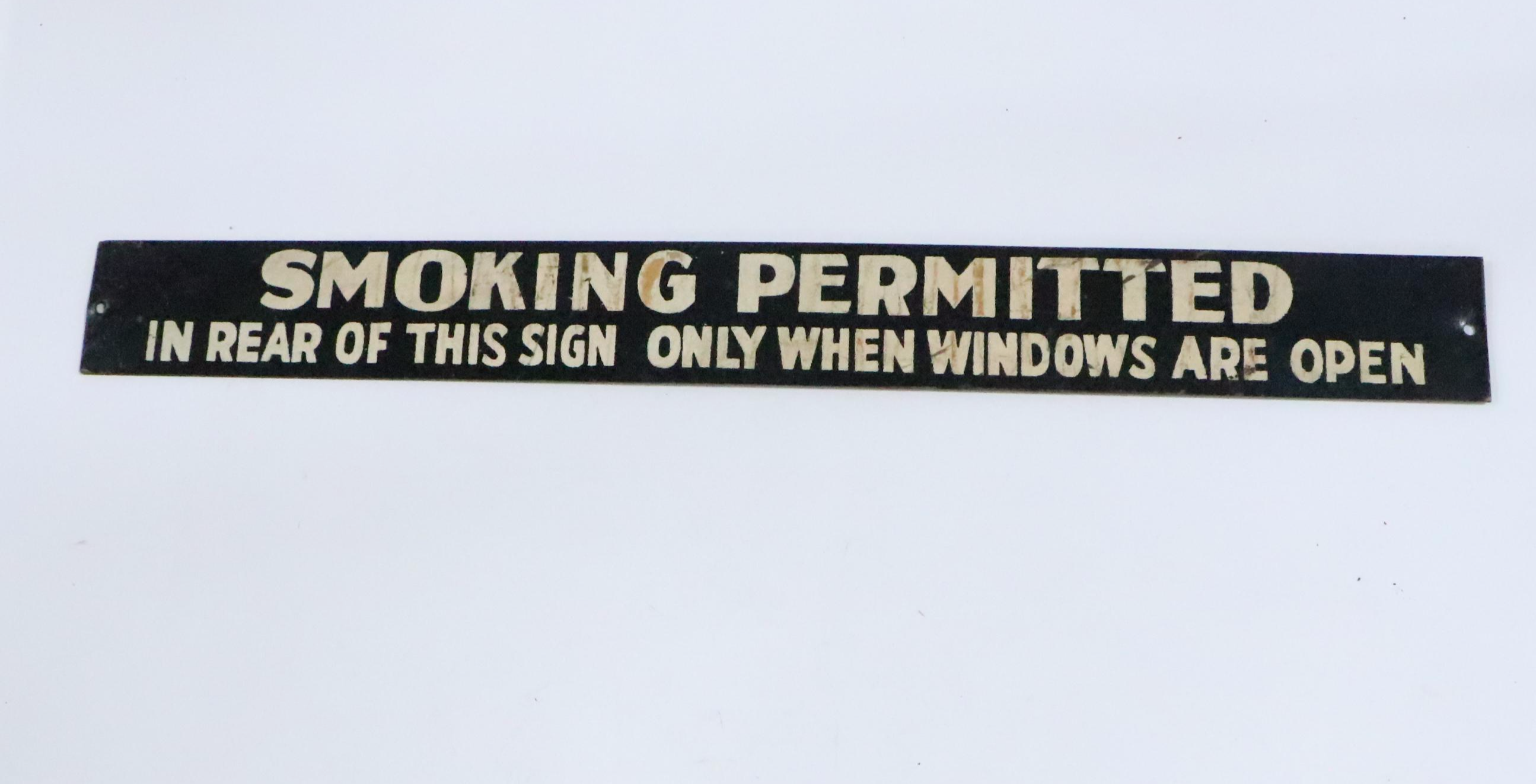 "Horst-Wessel-Str.", "Smoking Permitted" and Other Sign, Early to Mid-20th C.