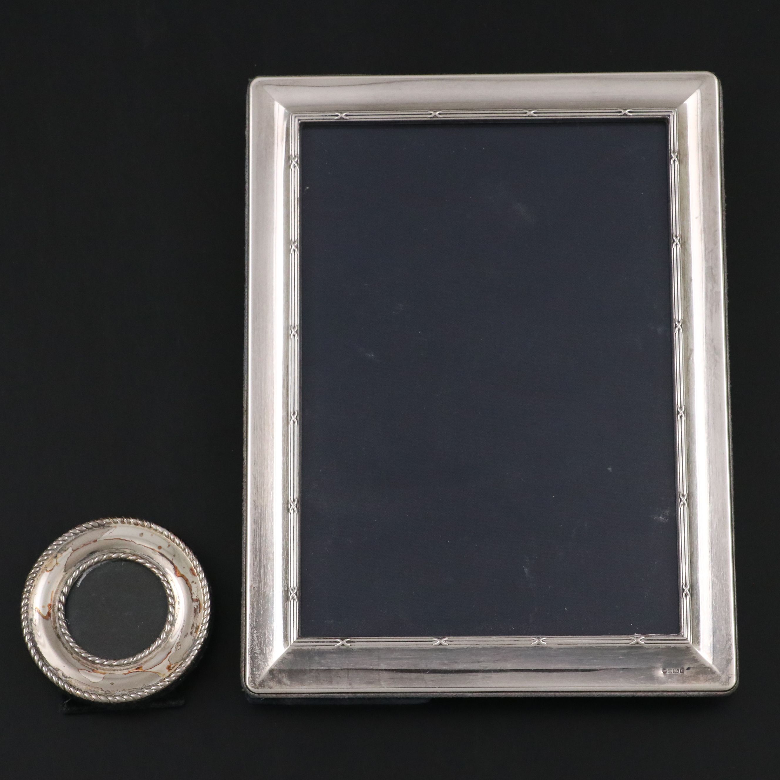 Fordham & Faulkner Weighted Sterling Inkwell with Parker Pen Set and More Décor