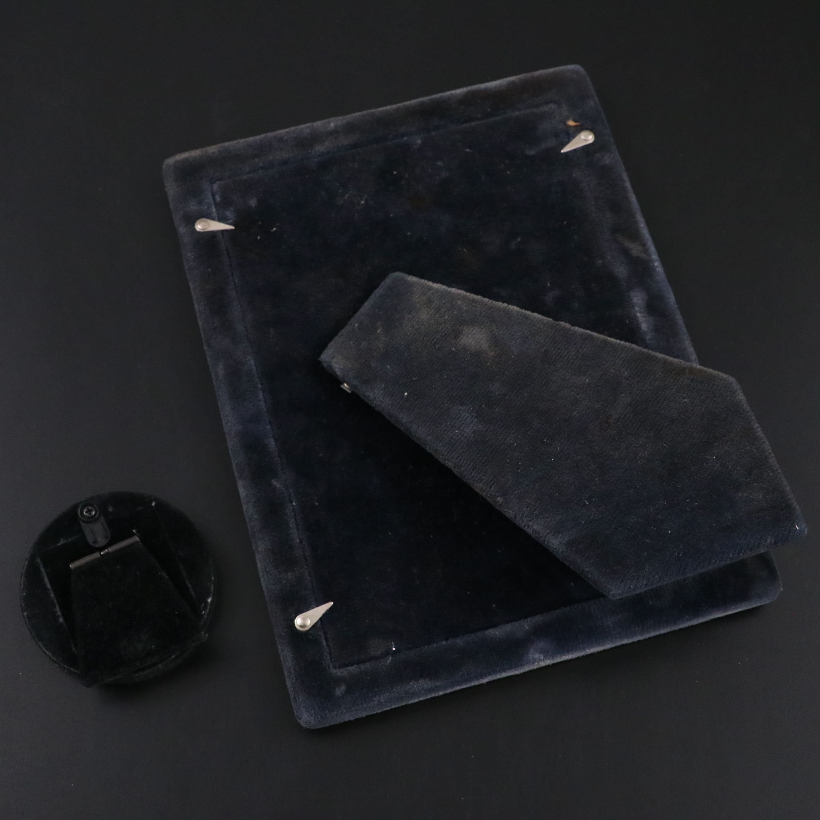 Fordham & Faulkner Weighted Sterling Inkwell with Parker Pen Set and More Décor