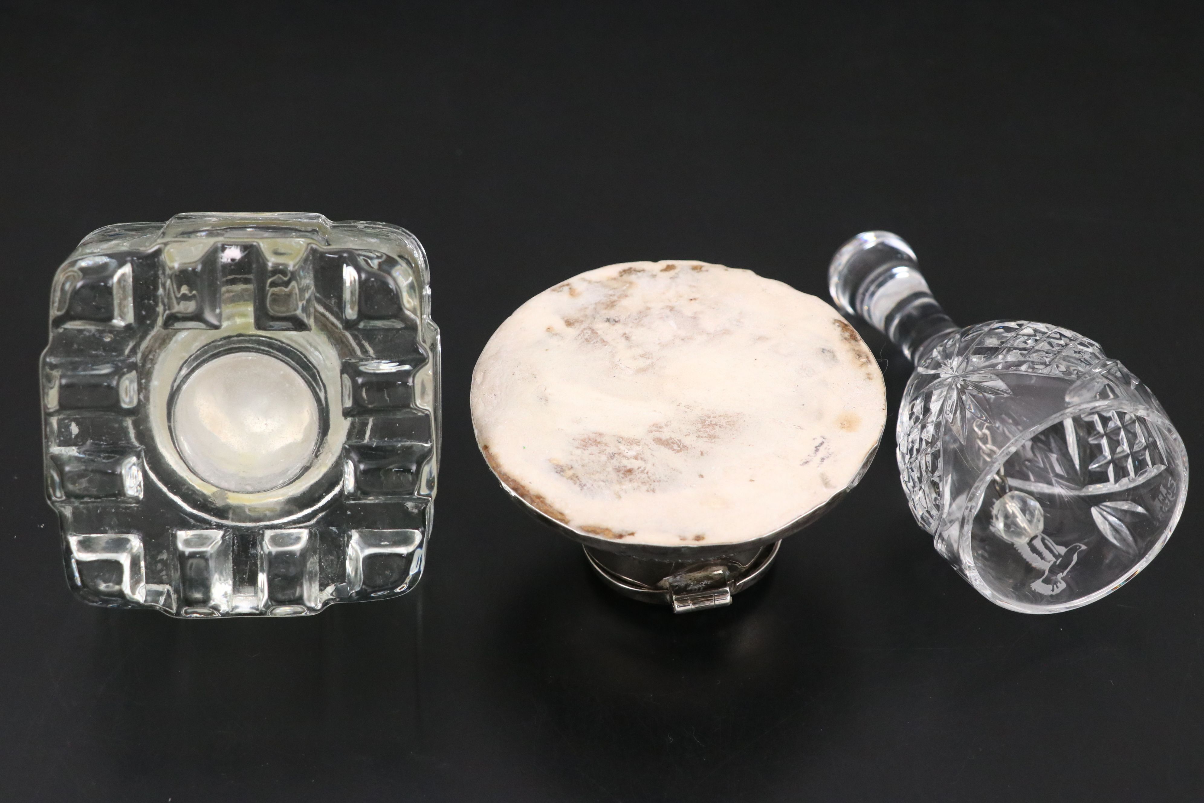 Fordham & Faulkner Weighted Sterling Inkwell with Parker Pen Set and More Décor