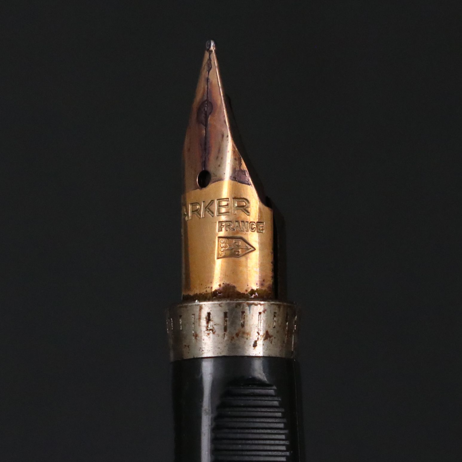 Fordham & Faulkner Weighted Sterling Inkwell with Parker Pen Set and More Décor