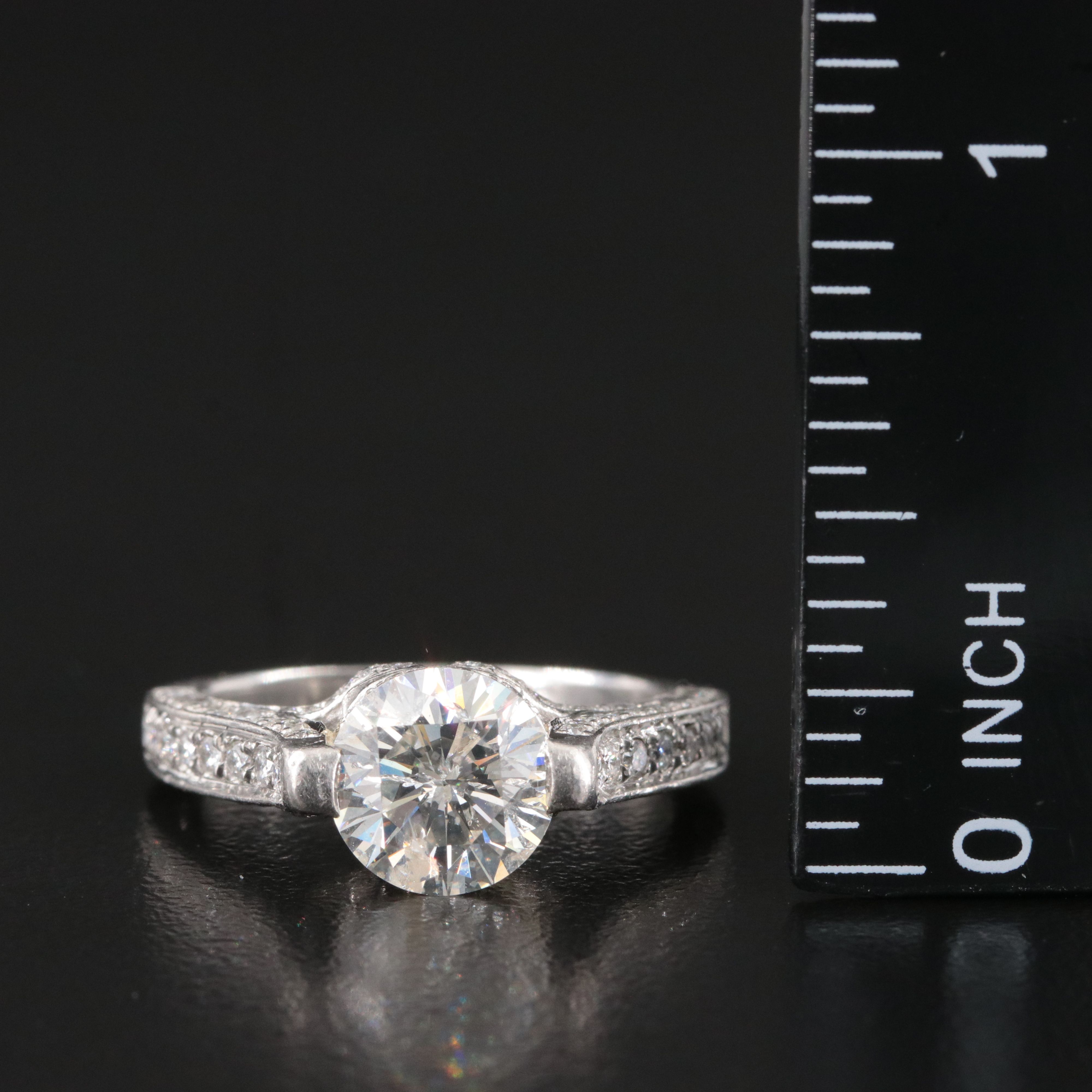 Platinum 2.76 CTW Diamond Ring