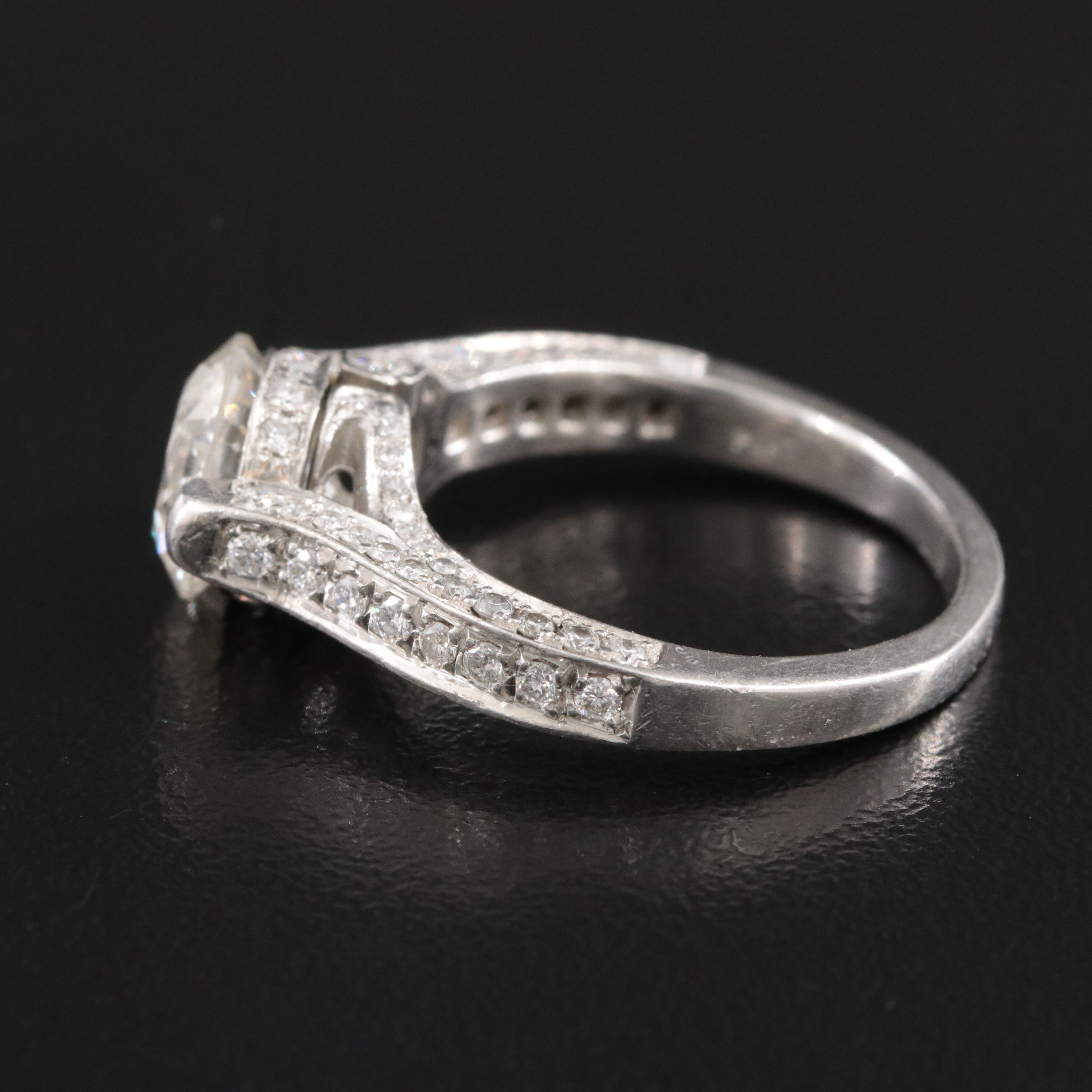 Platinum 2.76 CTW Diamond Ring