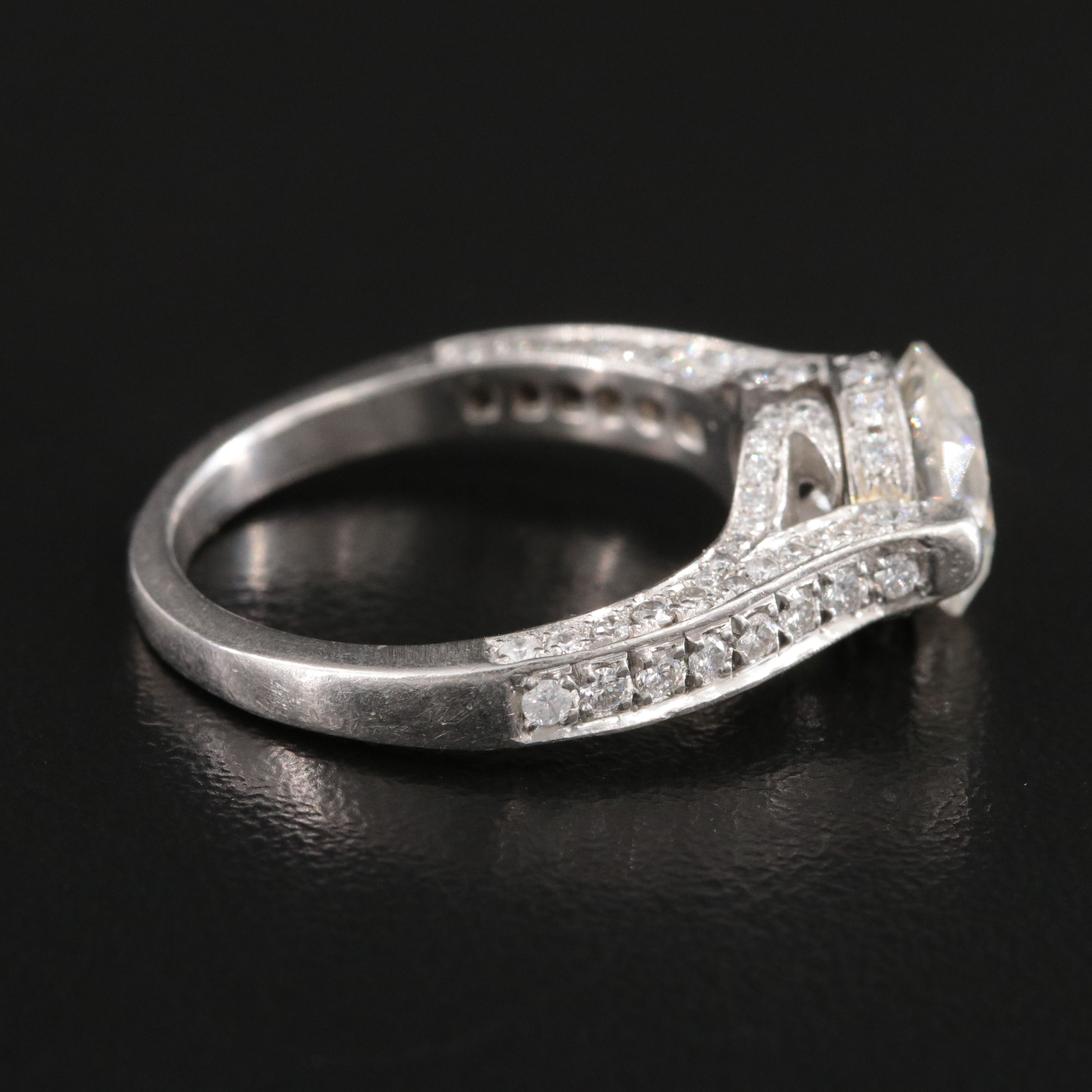 Platinum 2.76 CTW Diamond Ring