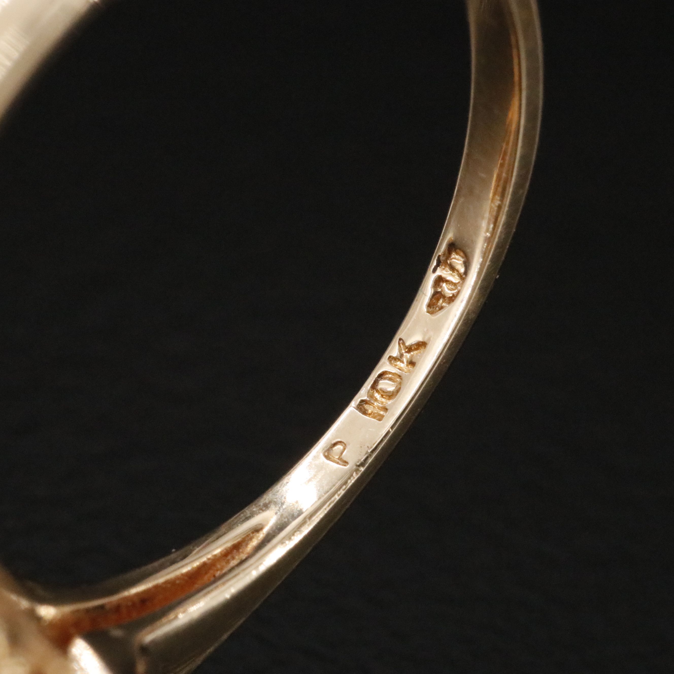 1960s 10K Tiger's Eye Ring