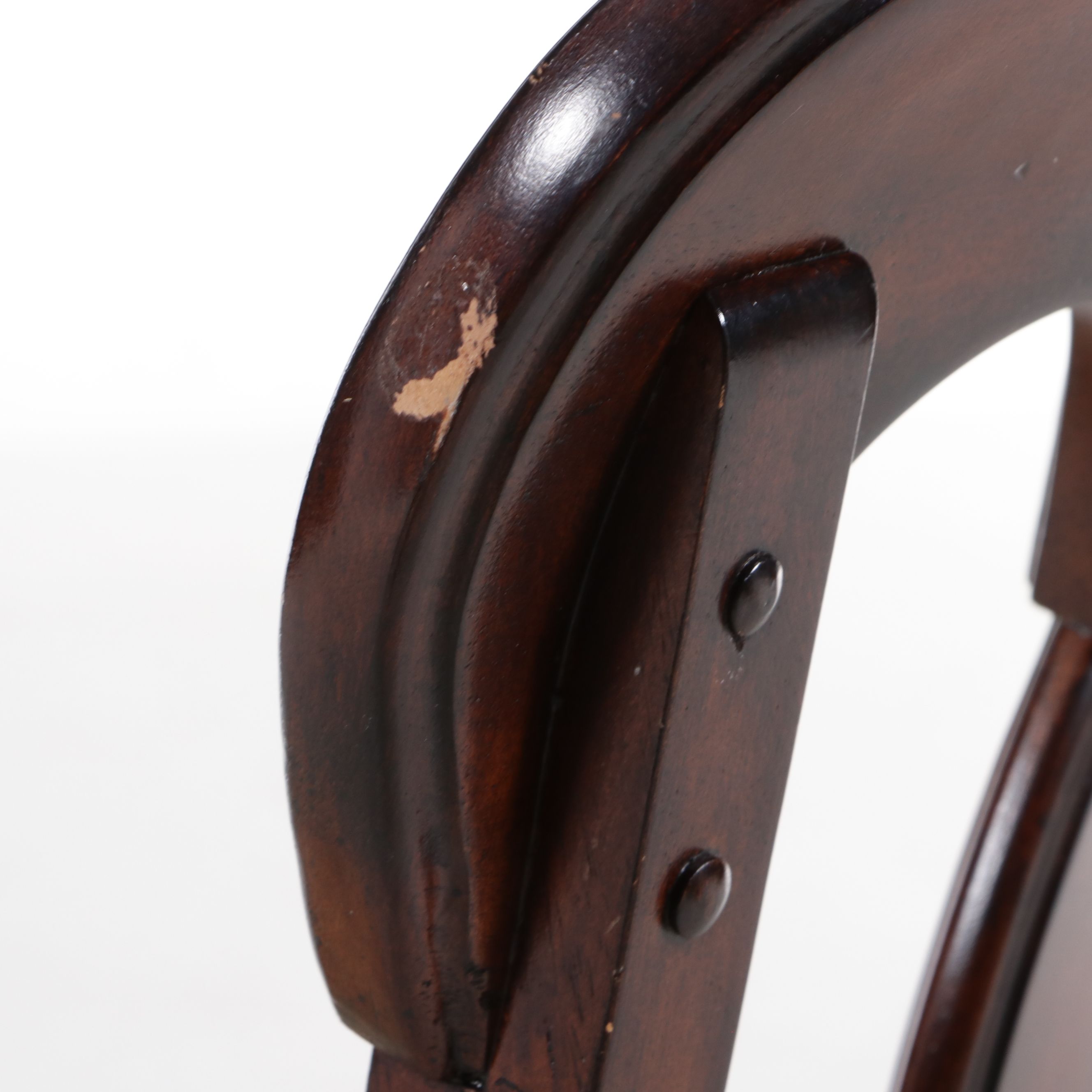Queen Anne Style Mahogany Side Chair