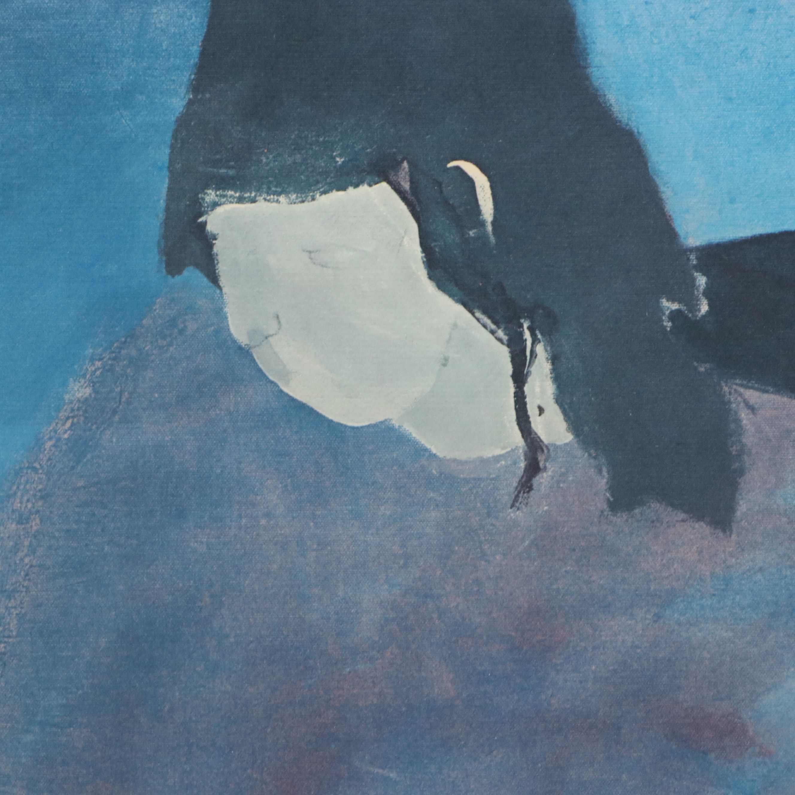 Offset Lithograph After Alice Valenstein of Seated Figure, Late 20th Century