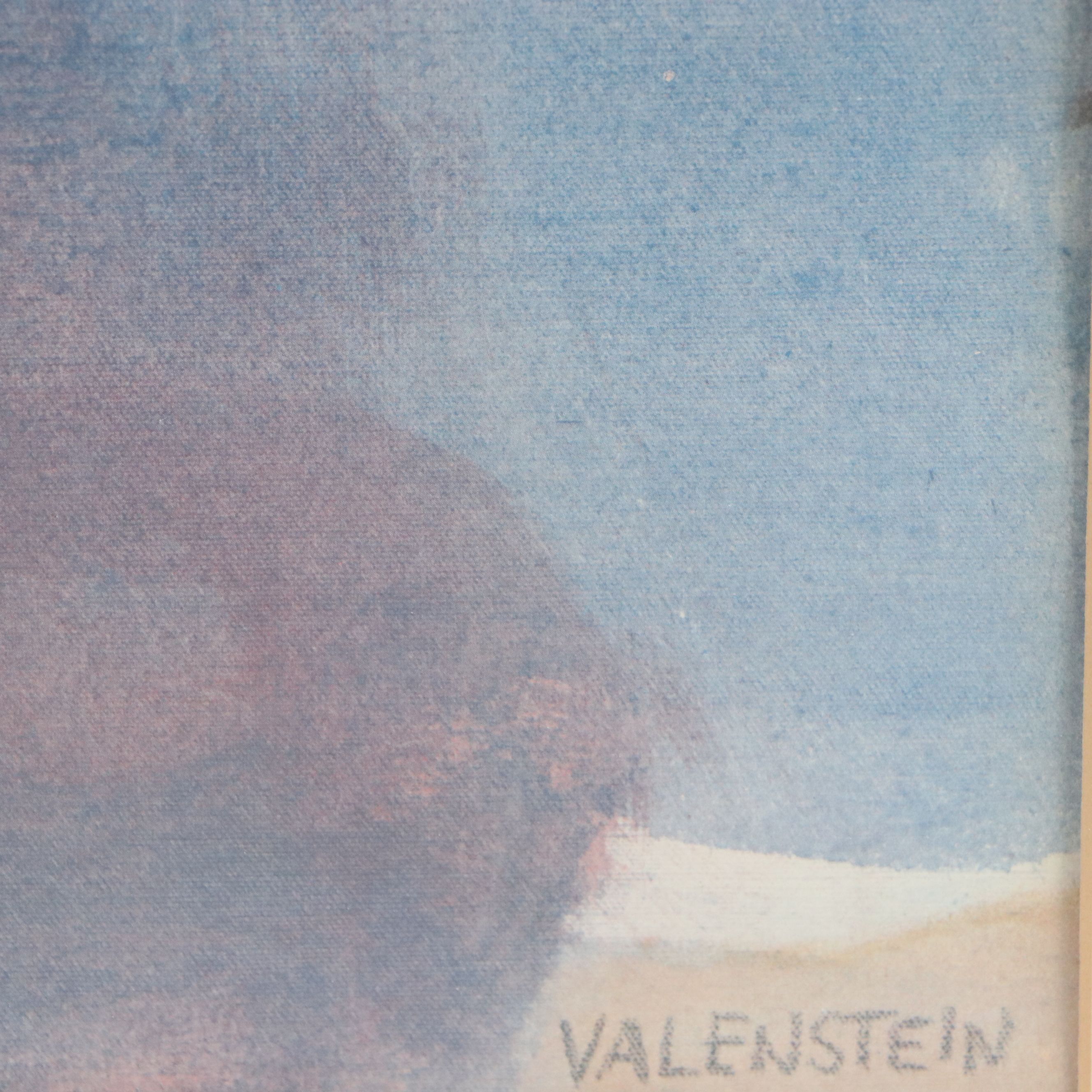 Offset Lithograph After Alice Valenstein of Seated Figure, Late 20th Century