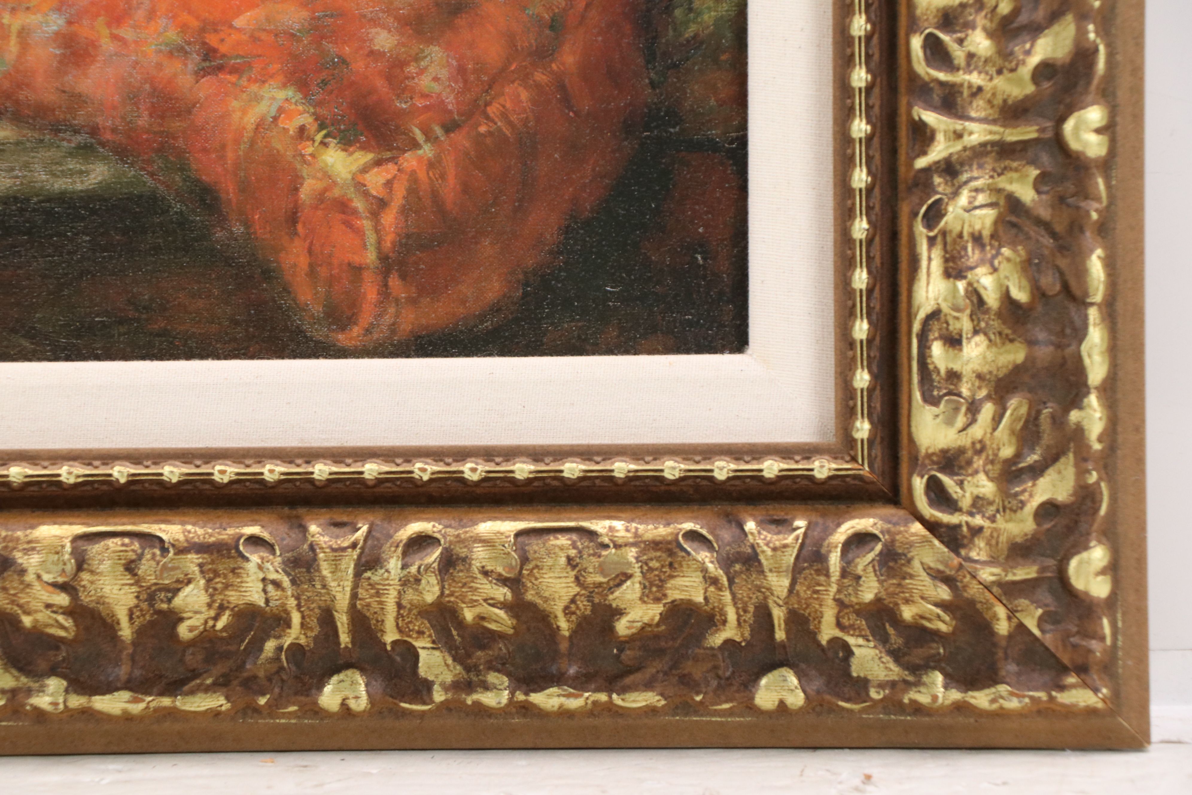 Offset Lithograph After Philip E. Stretton "Left in Charge"