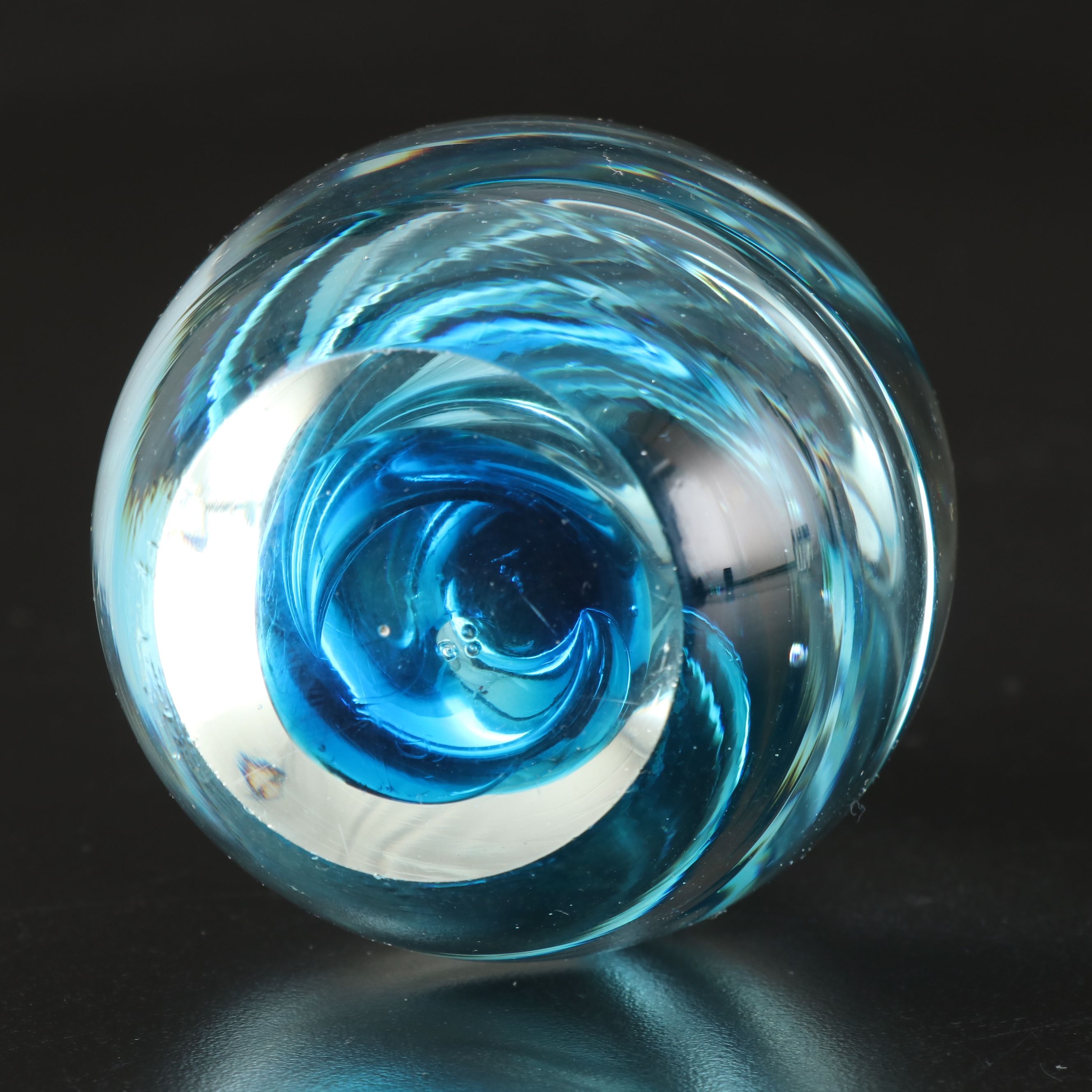 Murano Handblown Glass Seahorse Figure and Jellyfish Paperweight and Other Décor