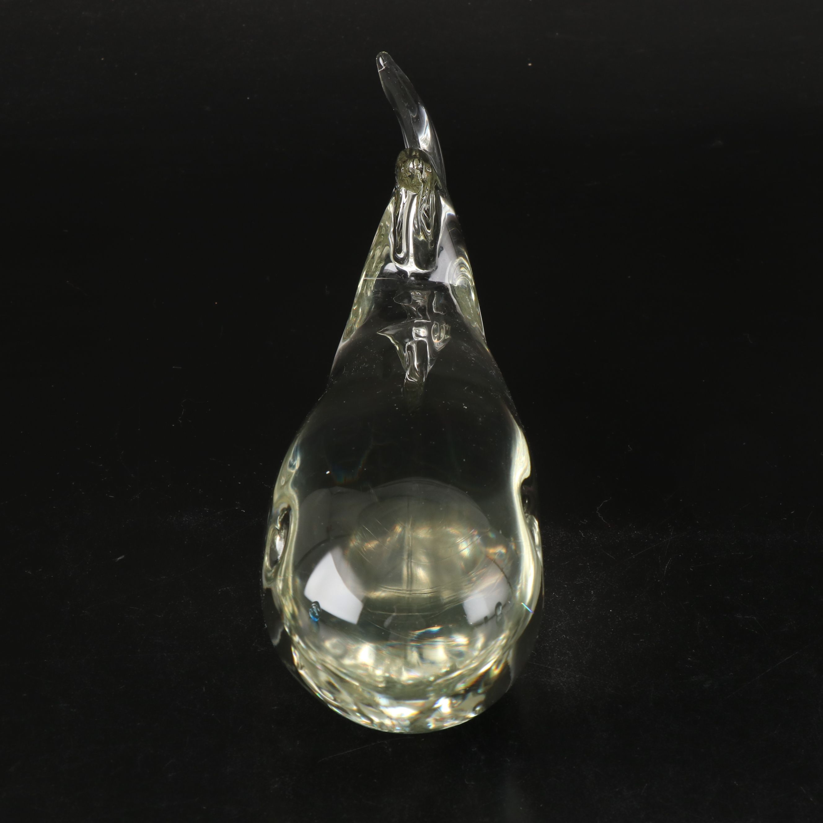 Murano Handblown Glass Seahorse Figure and Jellyfish Paperweight and Other Décor