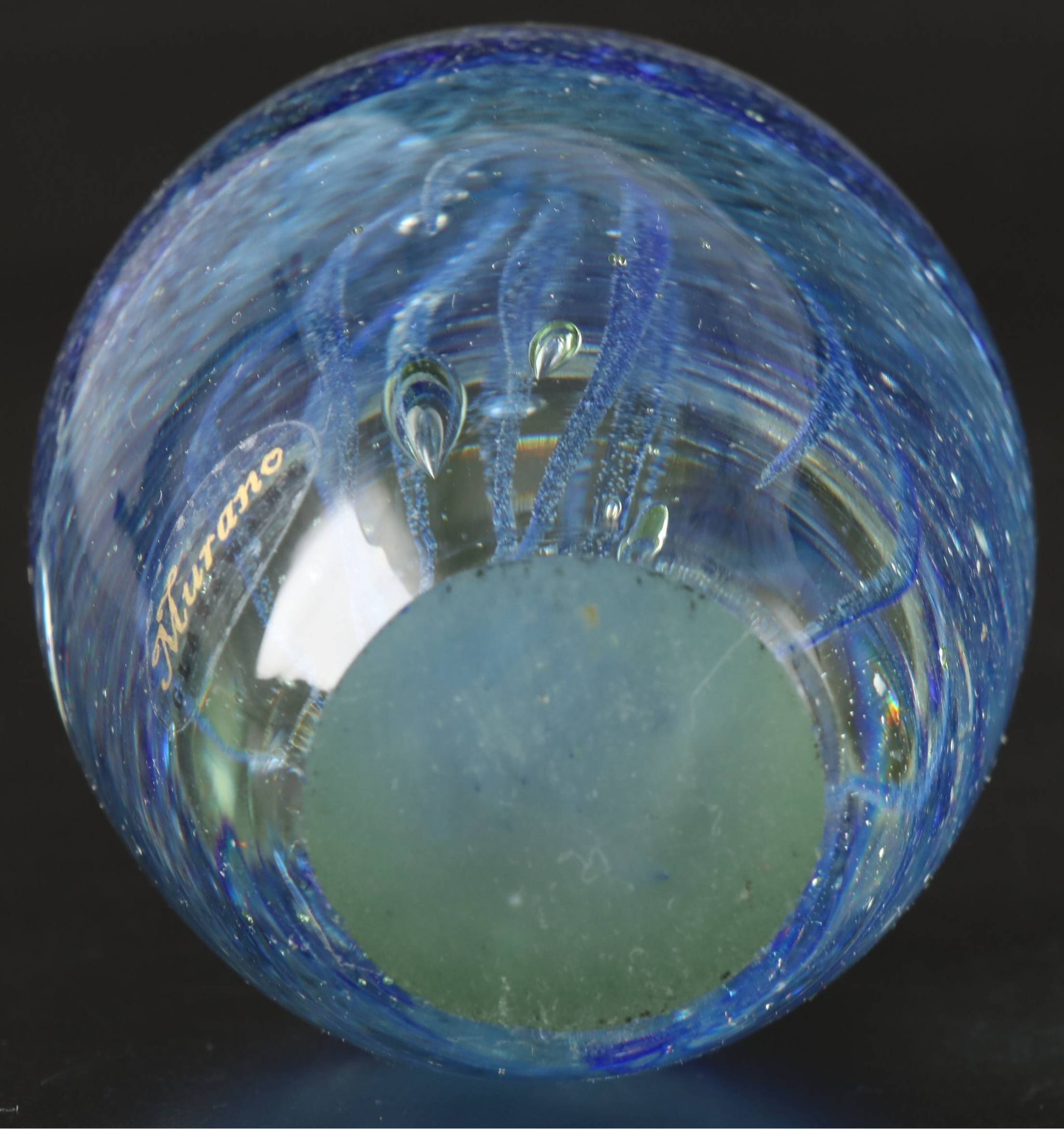 Murano Handblown Glass Seahorse Figure and Jellyfish Paperweight and Other Décor