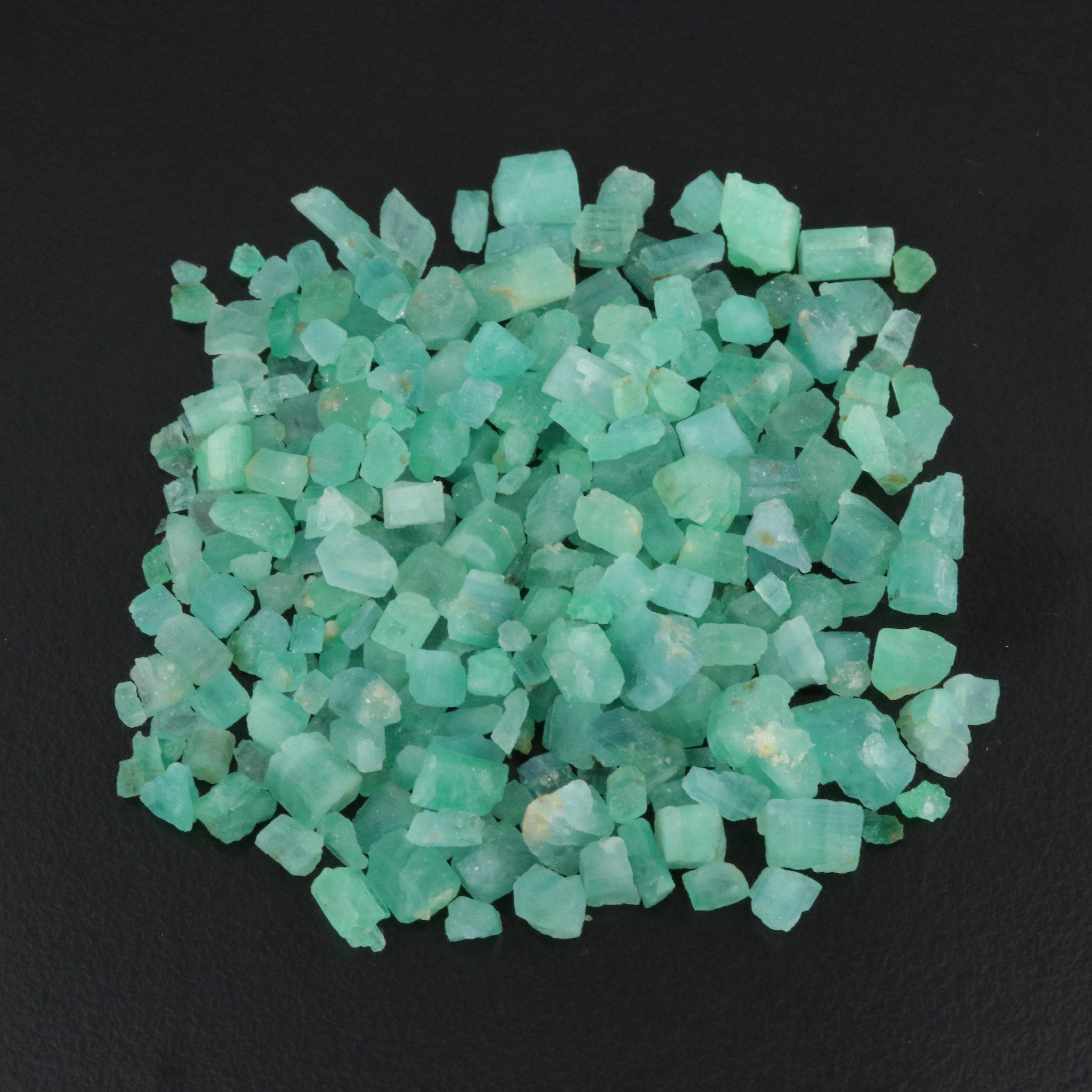 Loose 103.00 CTW Rough Emerald Lot