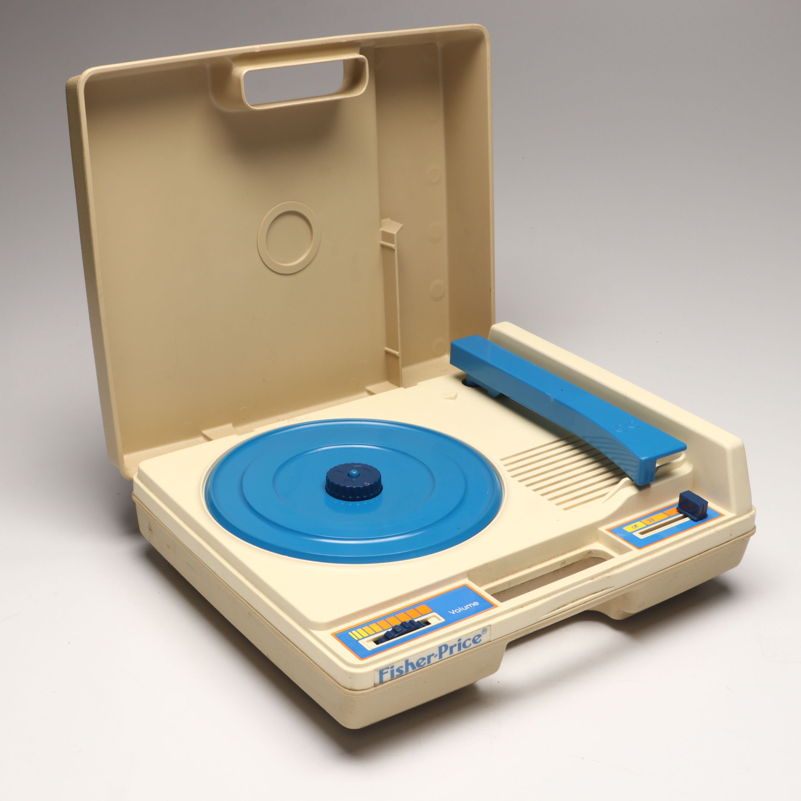 Fisher-Price Tape Recorder and Phonograph with More Vintage Toys