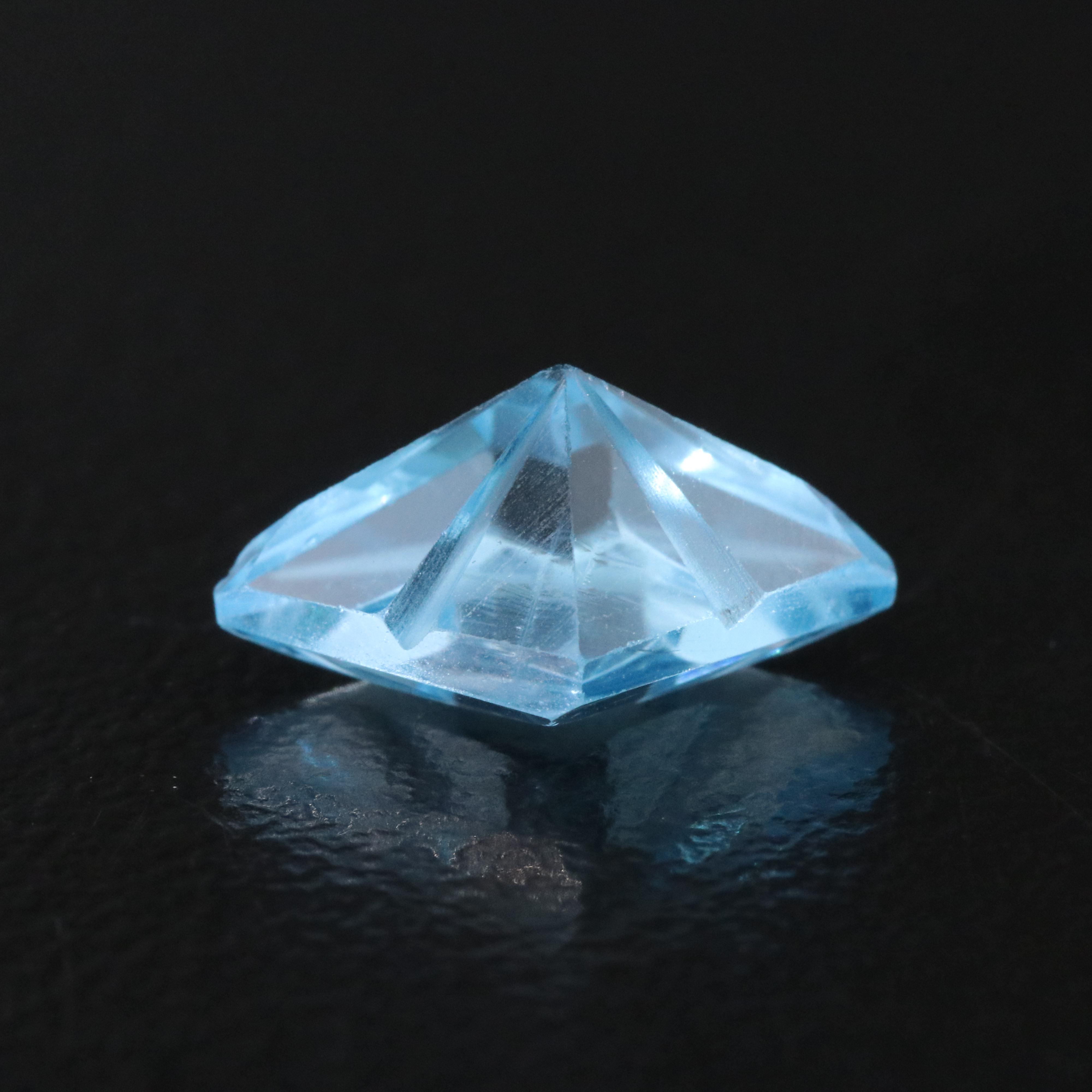 Loose 2.60 CT Swiss Blue Topaz
