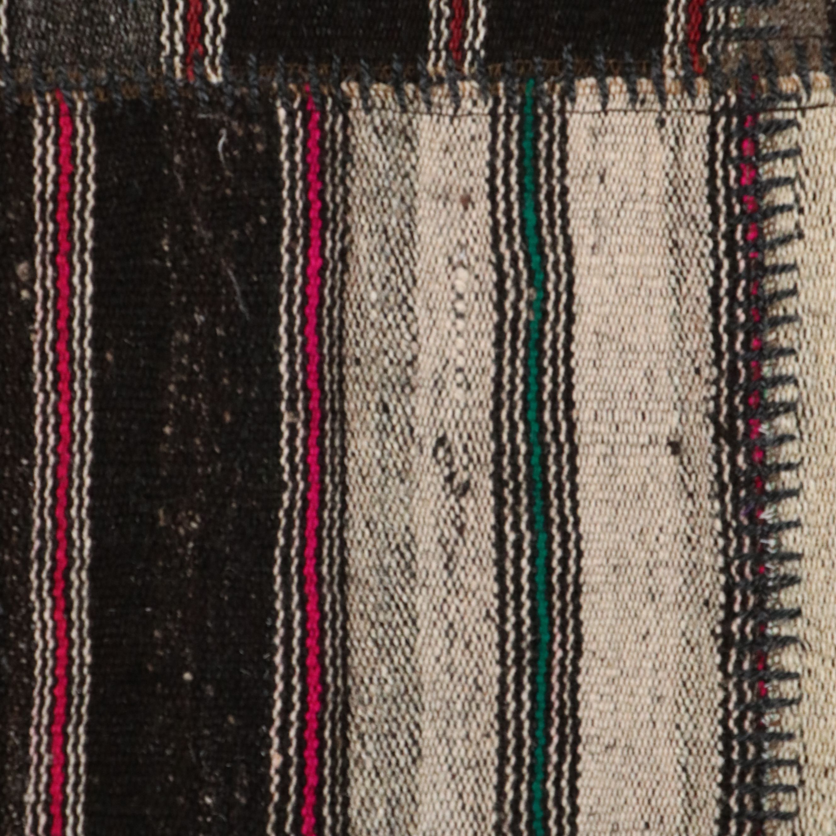 3' x 11'6 Handmade Turkish Patchwork Carpet Runner