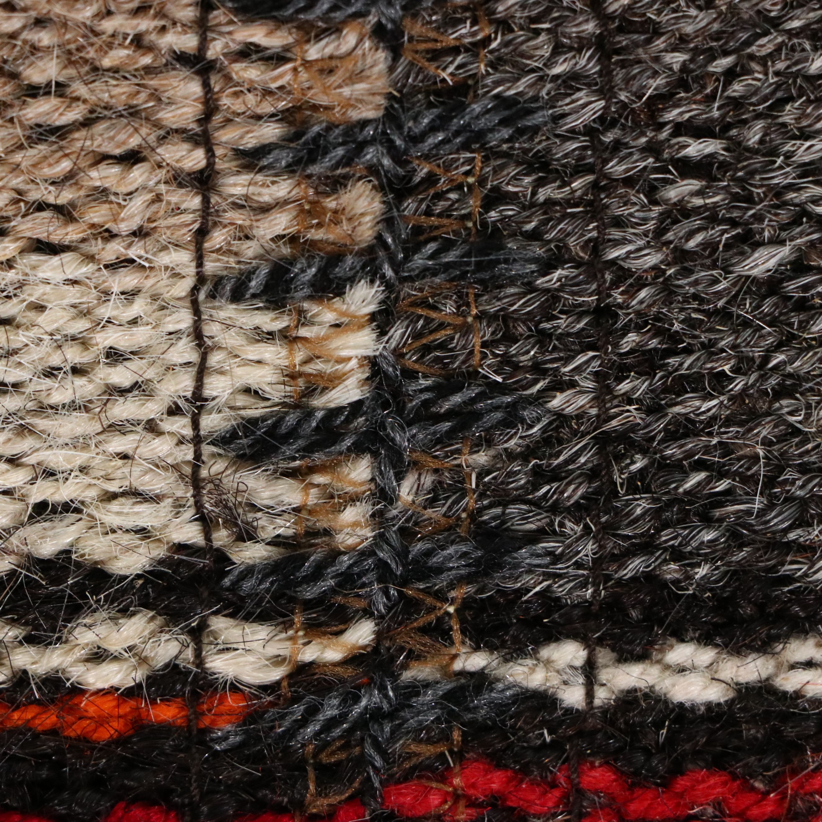 3' x 11'6 Handmade Turkish Patchwork Carpet Runner