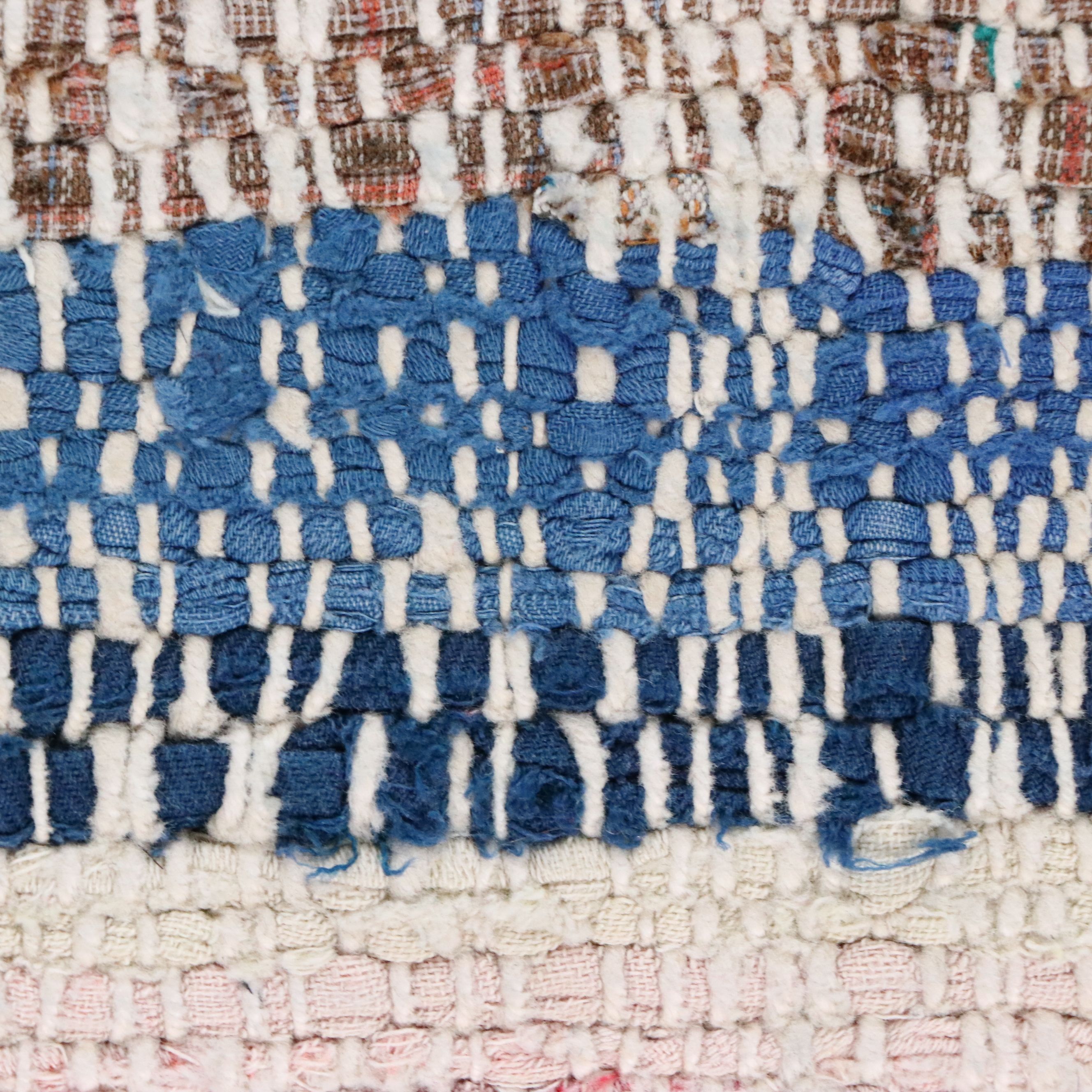 2'4 x 10'3 Handmade Turkish Patchwork Carpet Runner