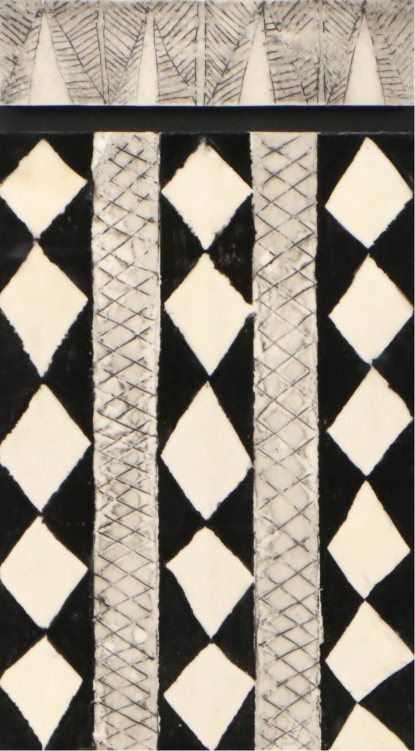 Anne Straus Encaustic Oil Paintings "Rhythms I" and "Rhythms II," 2007