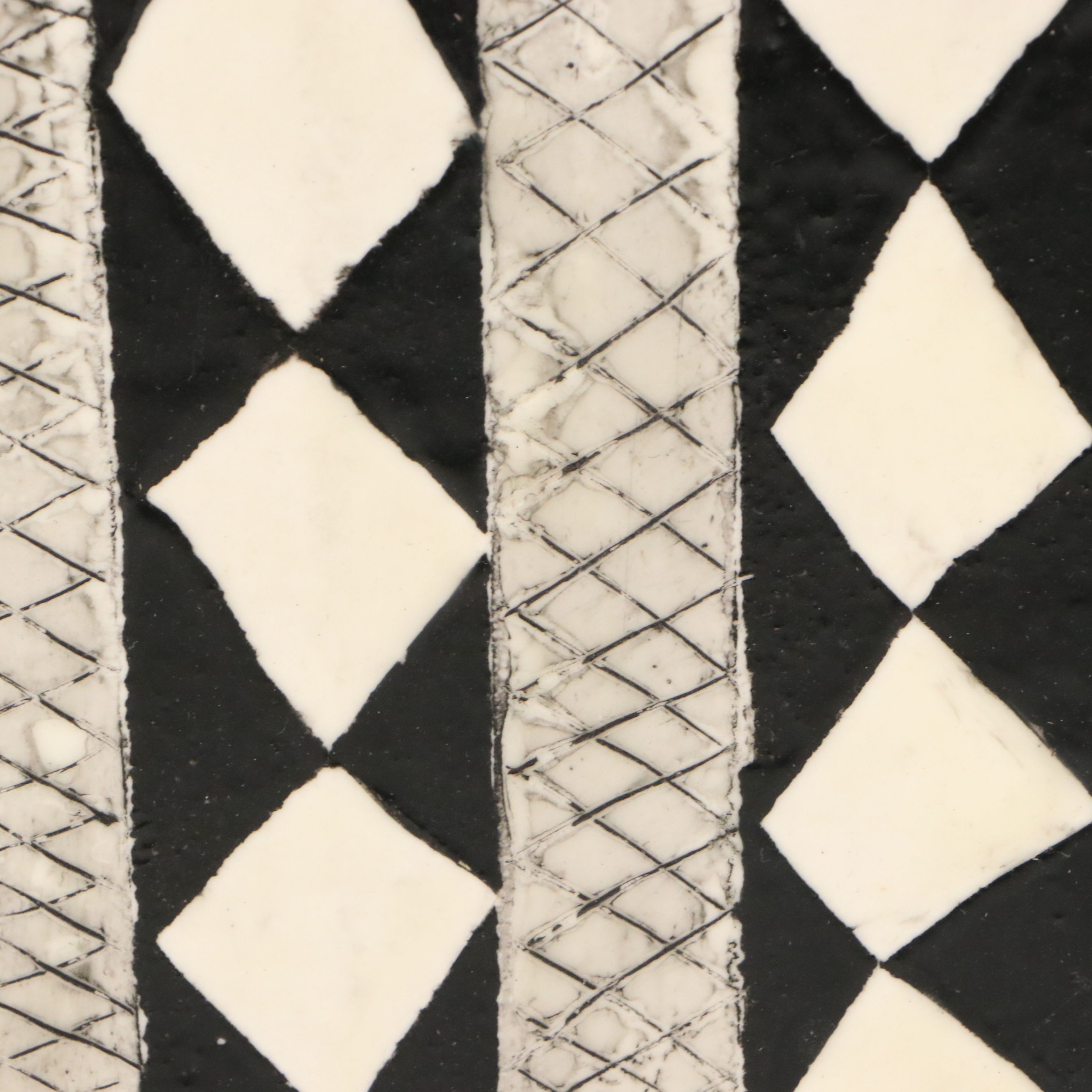 Anne Straus Encaustic Oil Paintings "Rhythms I" and "Rhythms II," 2007