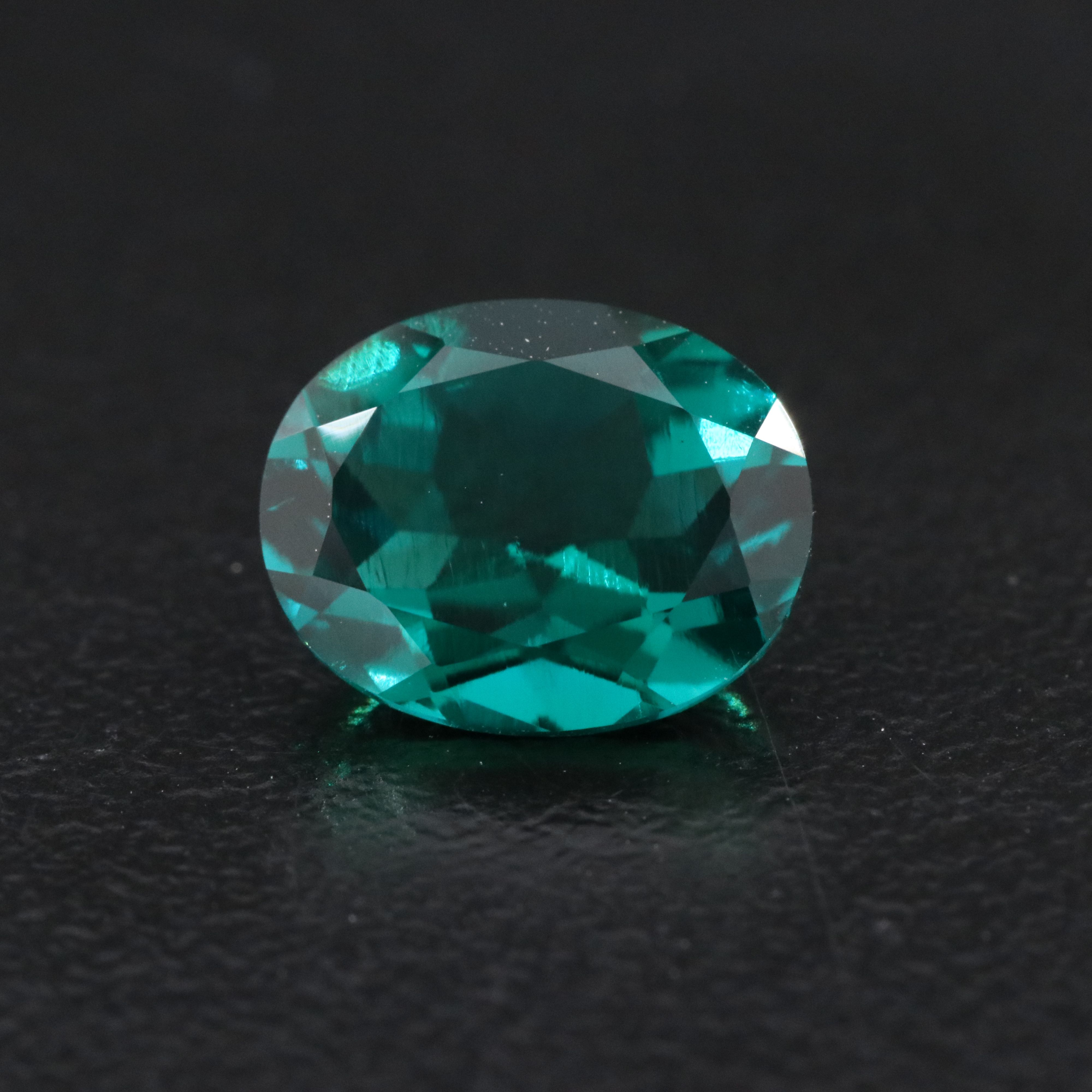 Loose 2.33 CT Lab Grown Emerald
