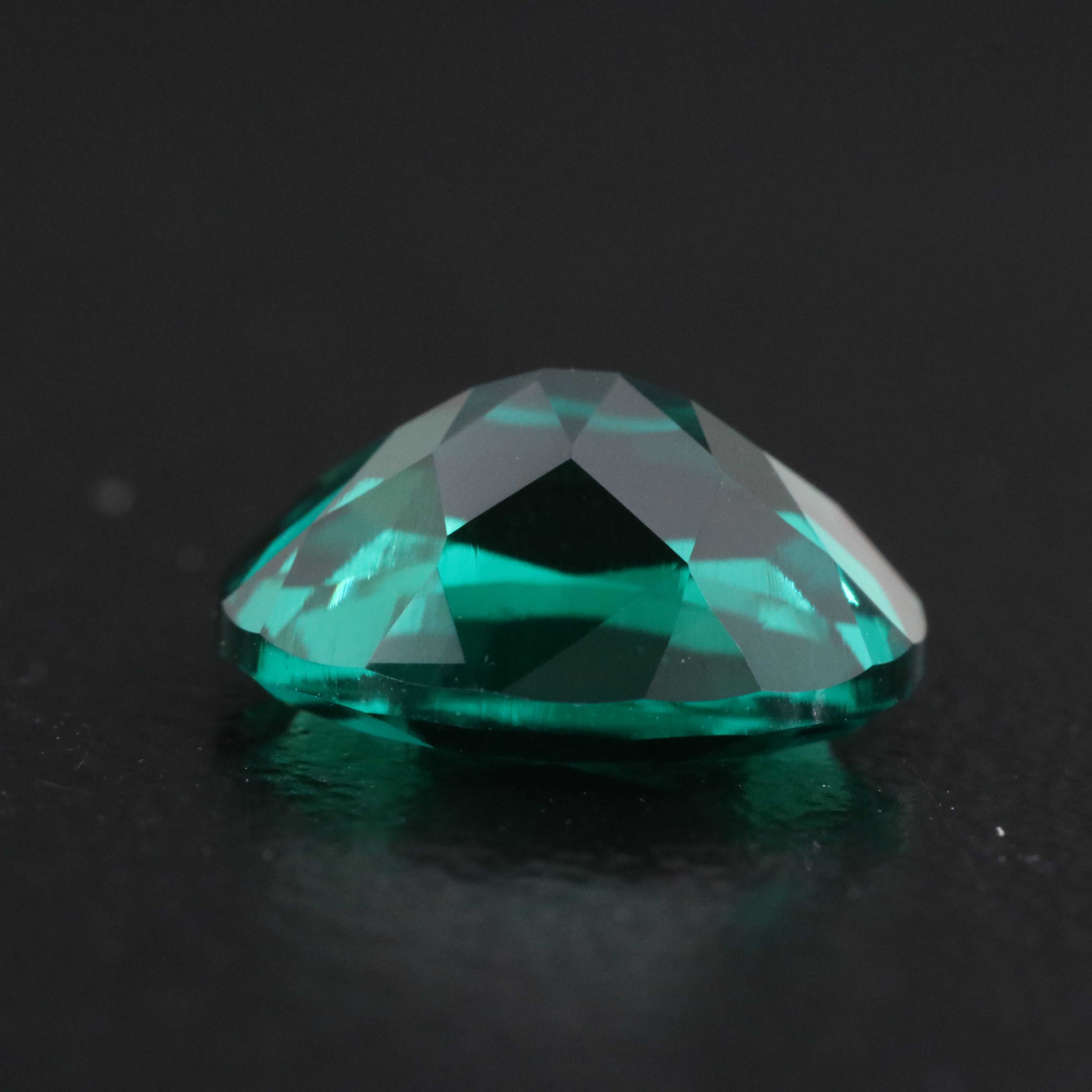 Loose 2.33 CT Lab Grown Emerald