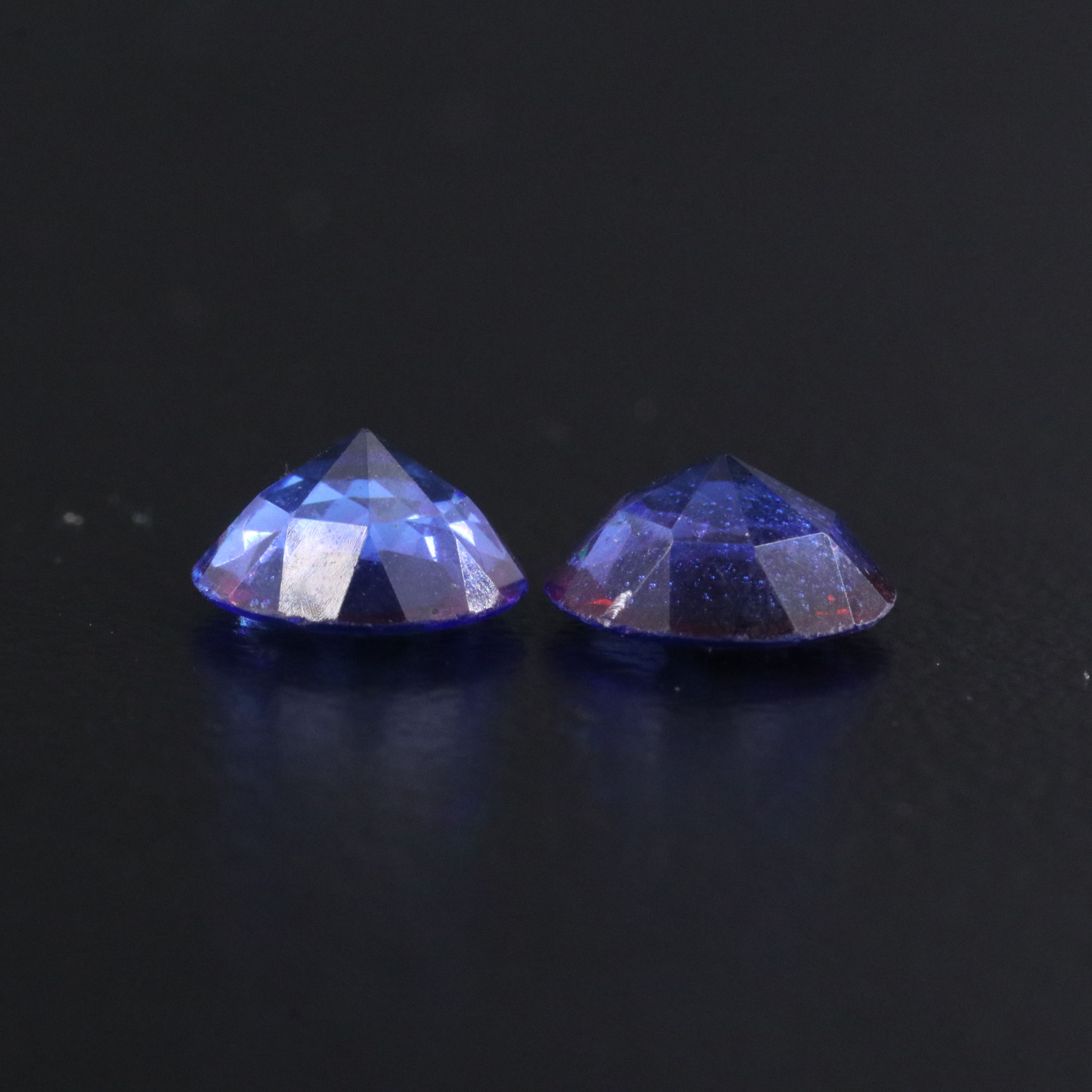 Loose 12.35 CTW Garnet and Glass Doublets