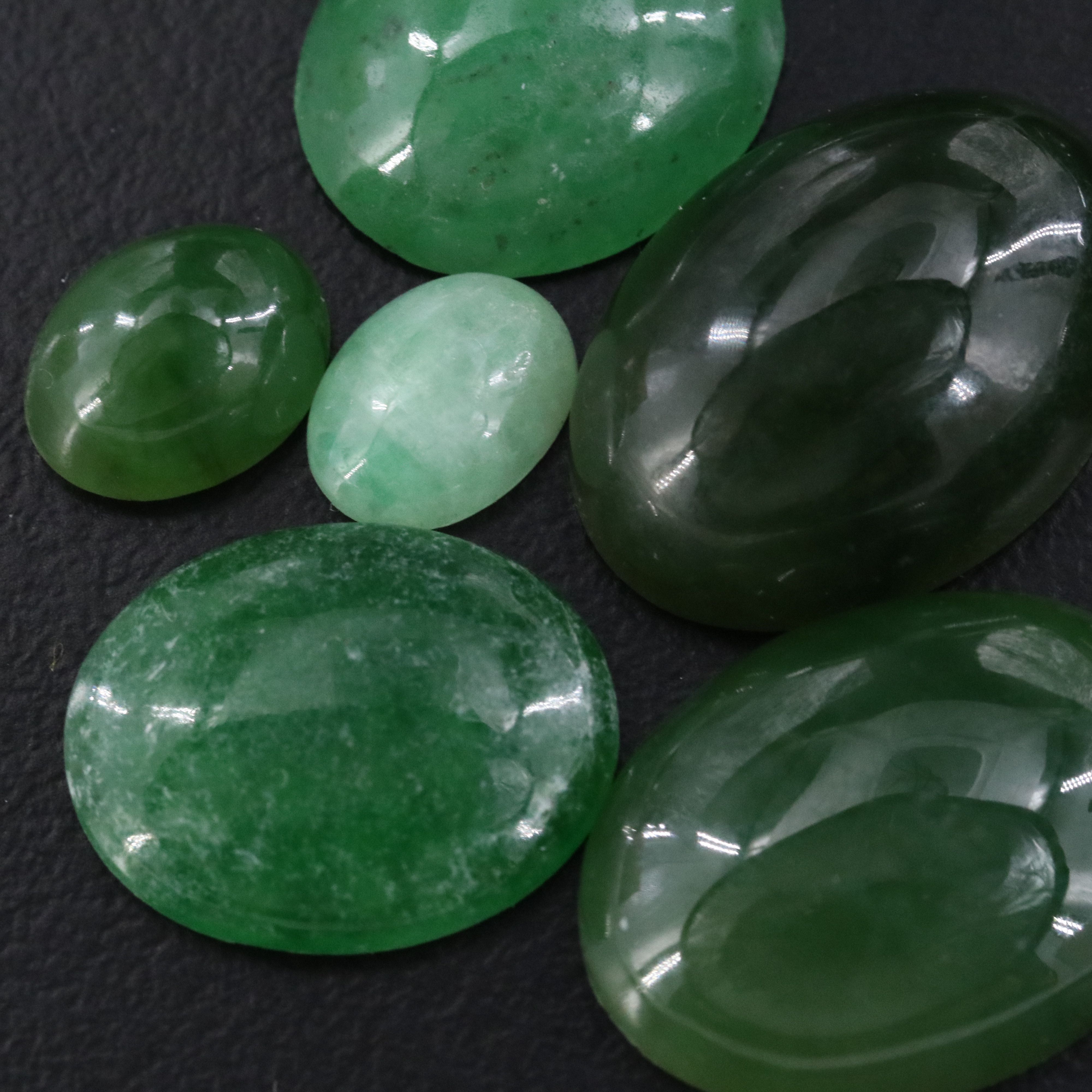 Loose 91.29 CTW Nephrite and Jadeite Lot