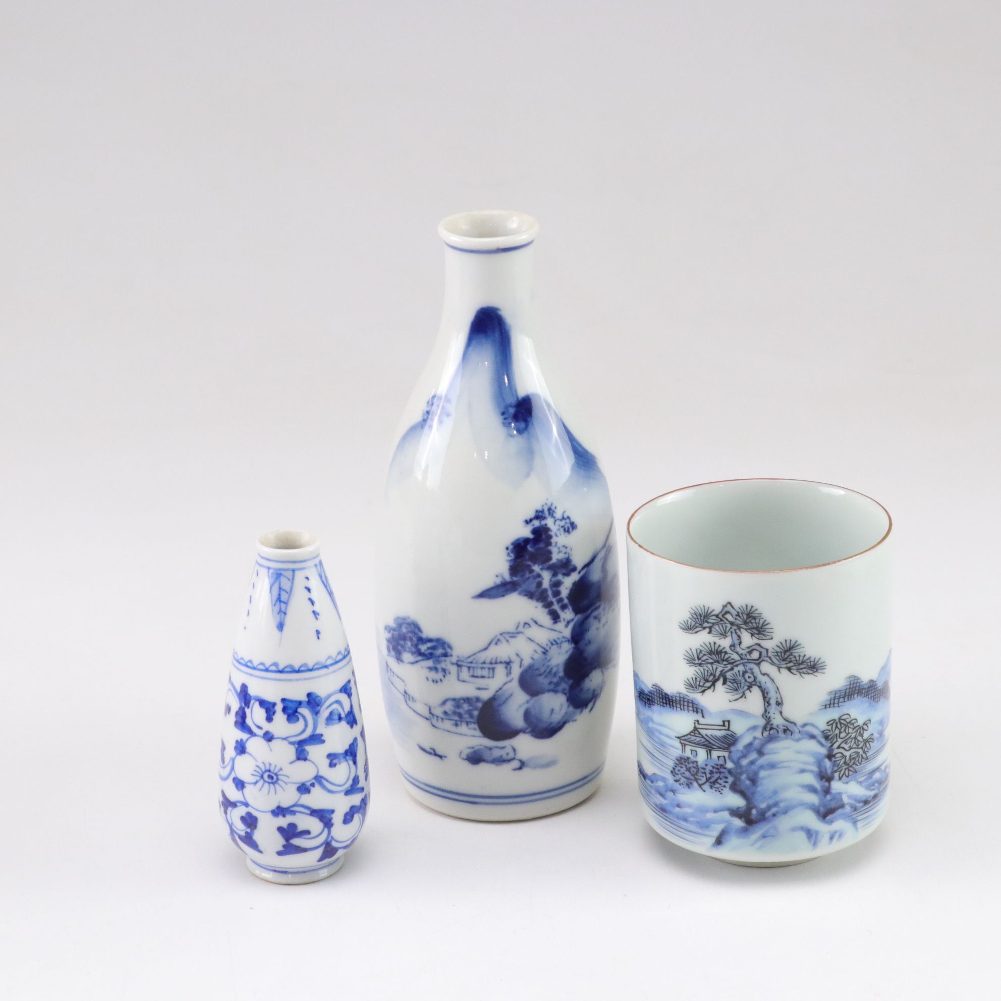 Delft Blue and White Figurines, Mini Vases and More
