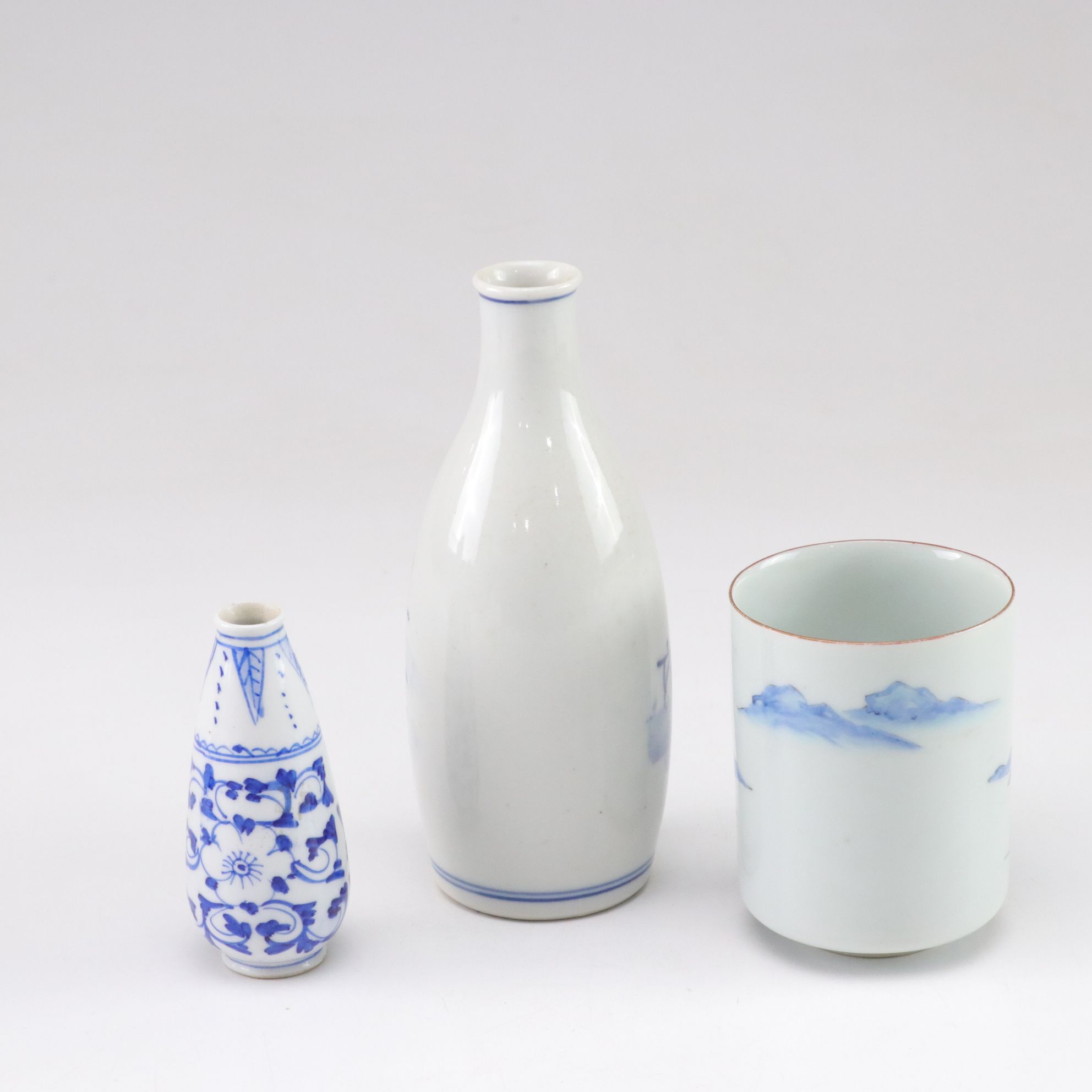 Delft Blue and White Figurines, Mini Vases and More