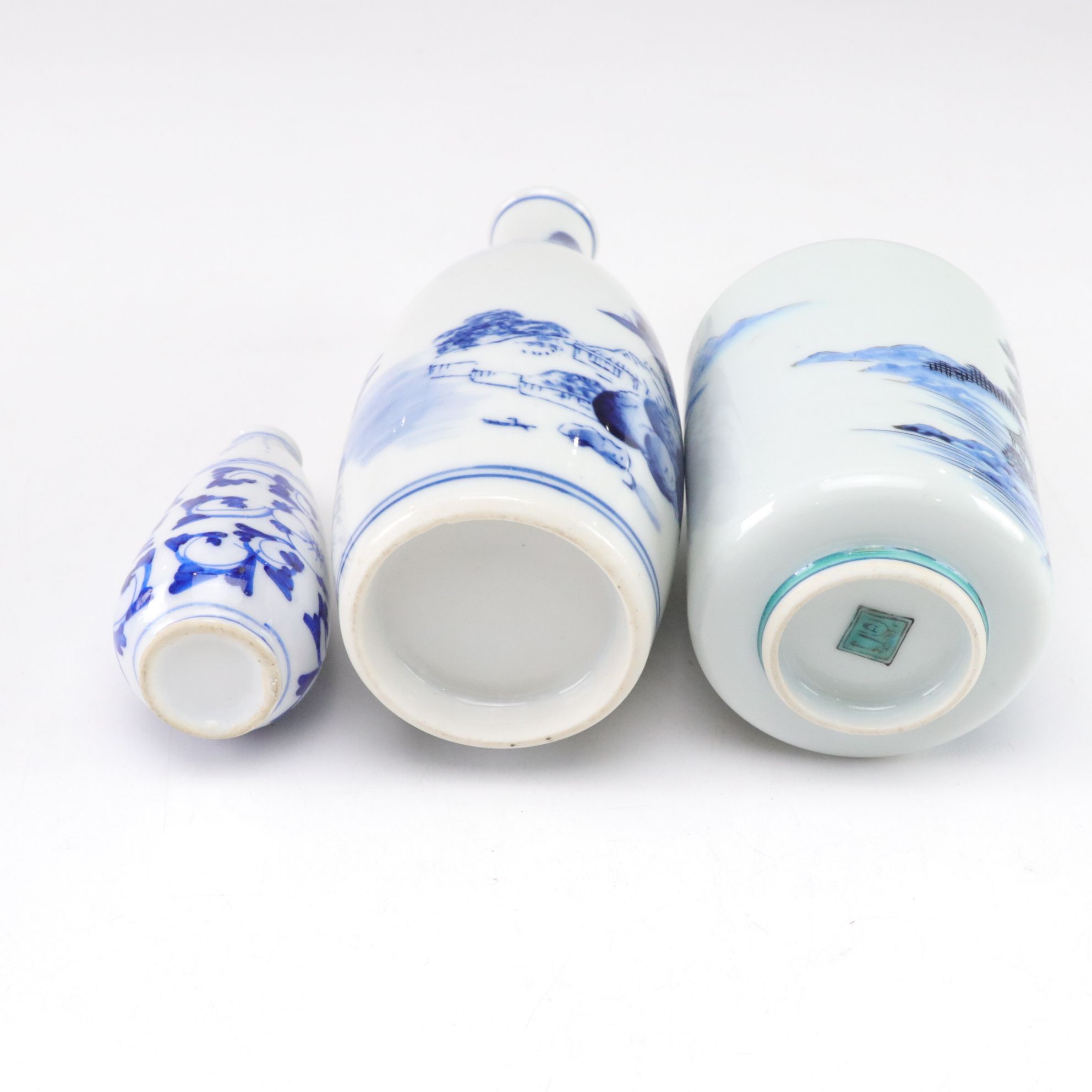 Delft Blue and White Figurines, Mini Vases and More