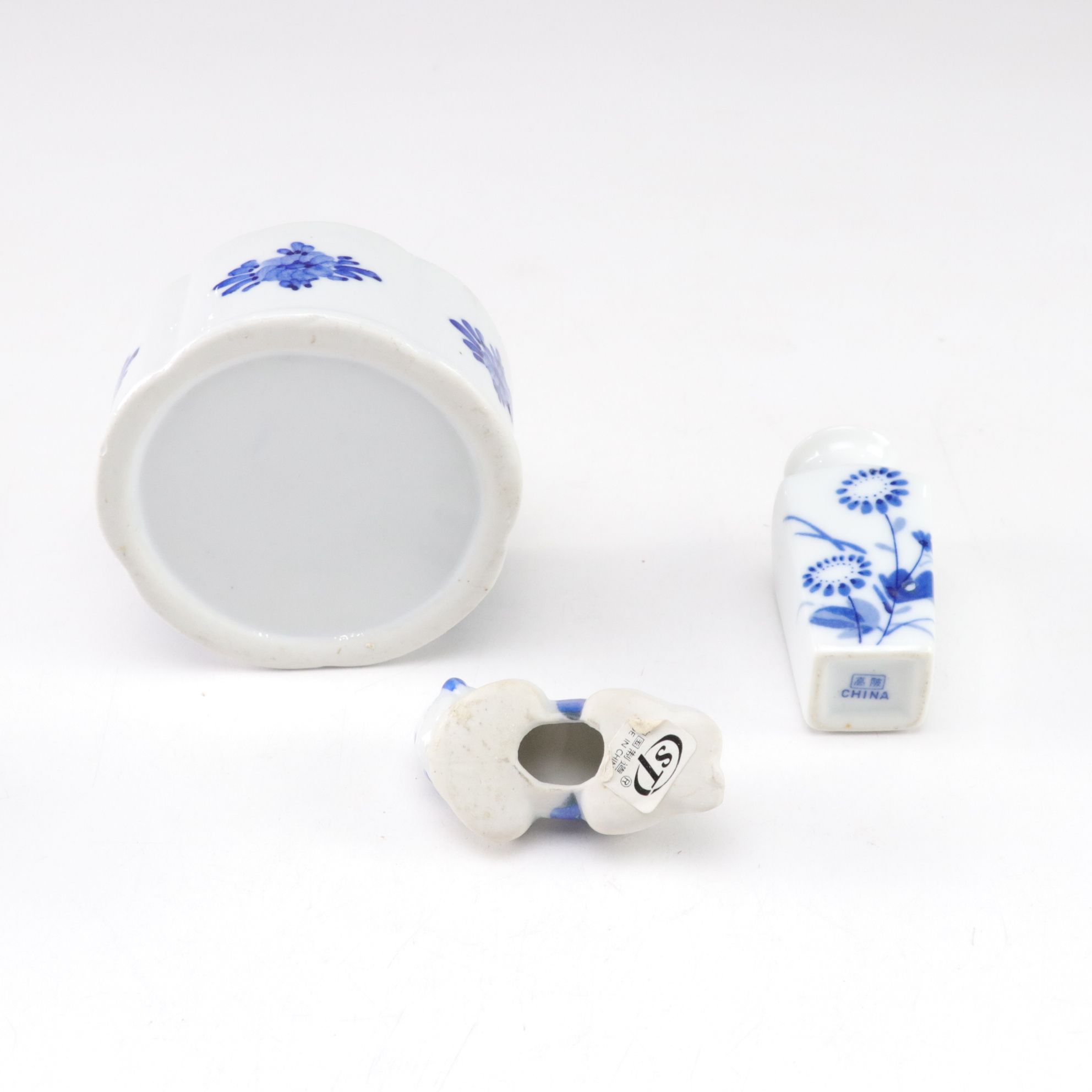 Delft Blue and White Figurines, Mini Vases and More
