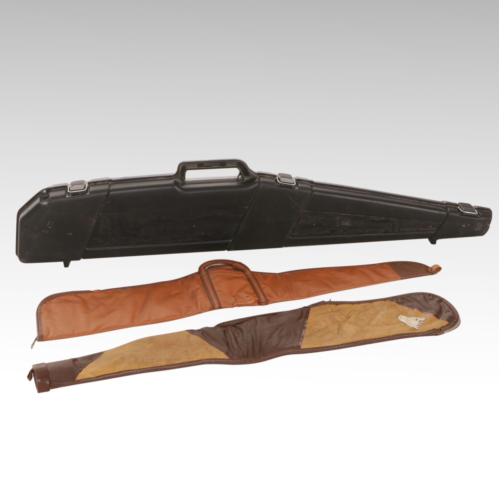 Woodstream Hard Shell Gun Case with Other Soft Cases