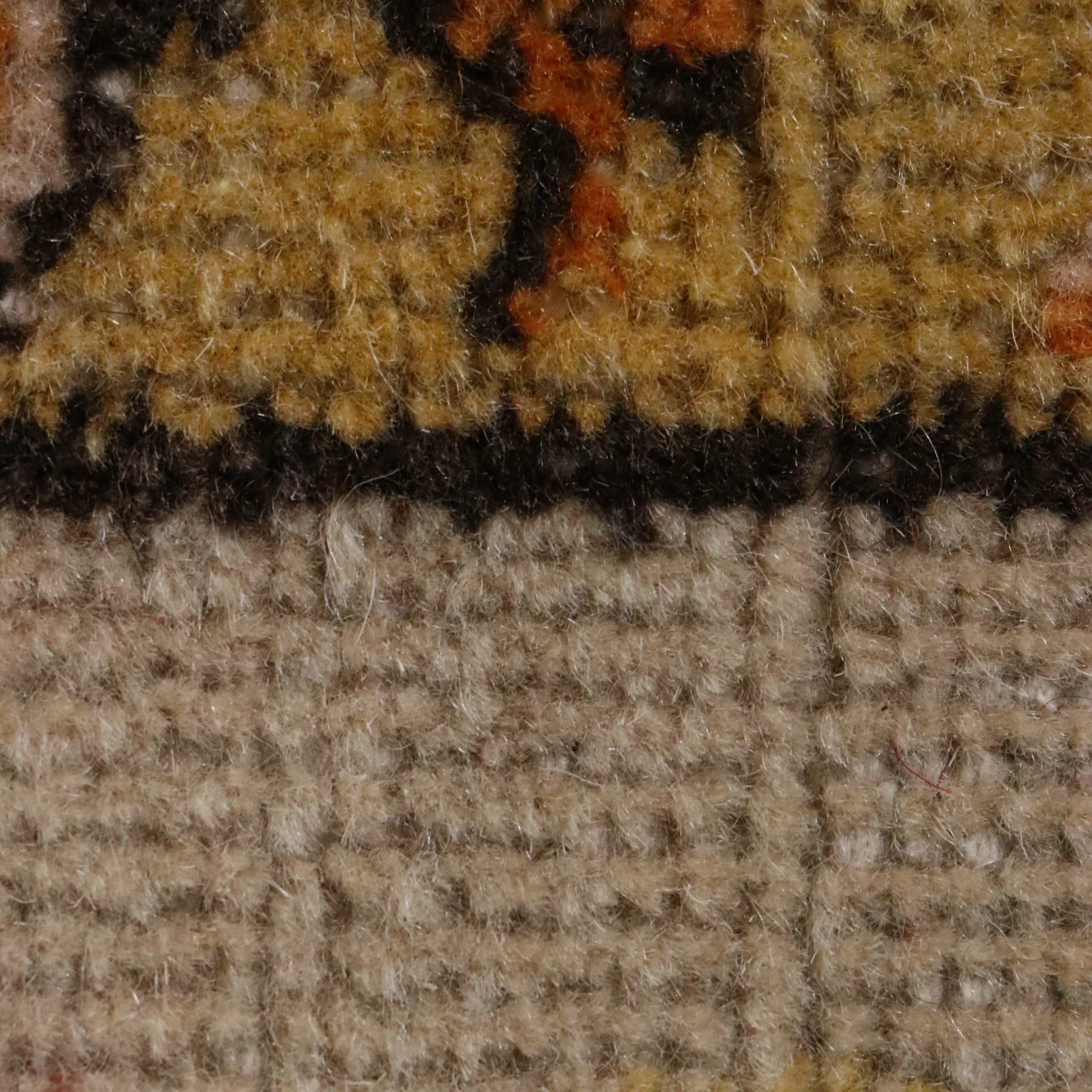 4'11 x 8'1 Hand-Knotted Turkish Oushak Area Rug