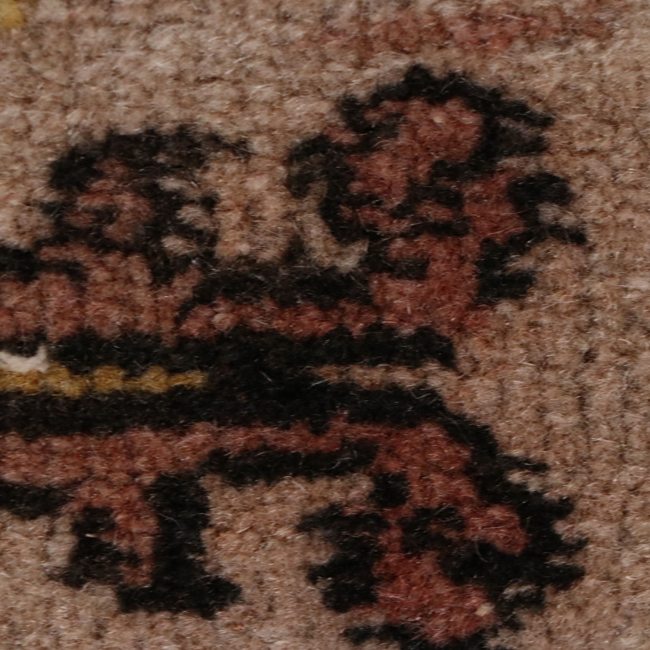 4'11 x 8'1 Hand-Knotted Turkish Oushak Area Rug