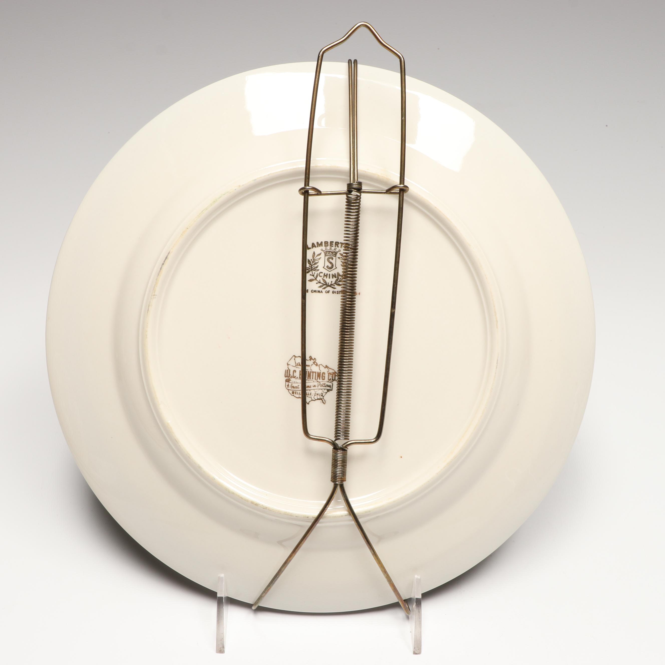 Reco "Awakening" by John McClelland and More Collector Plates, 1970s-1980s