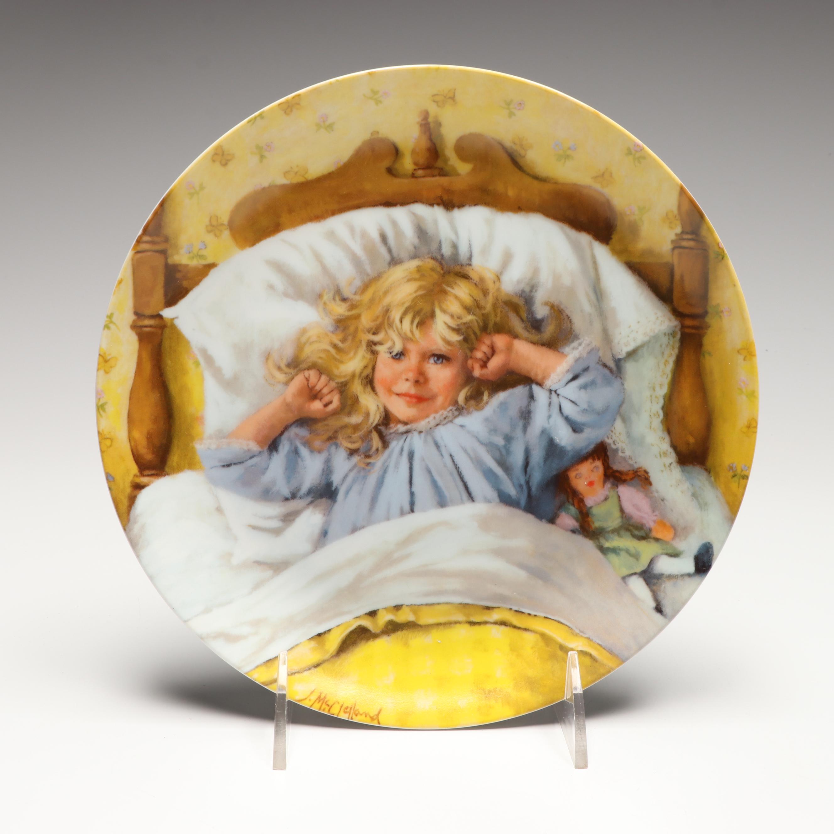 Reco "Awakening" by John McClelland and More Collector Plates, 1970s-1980s