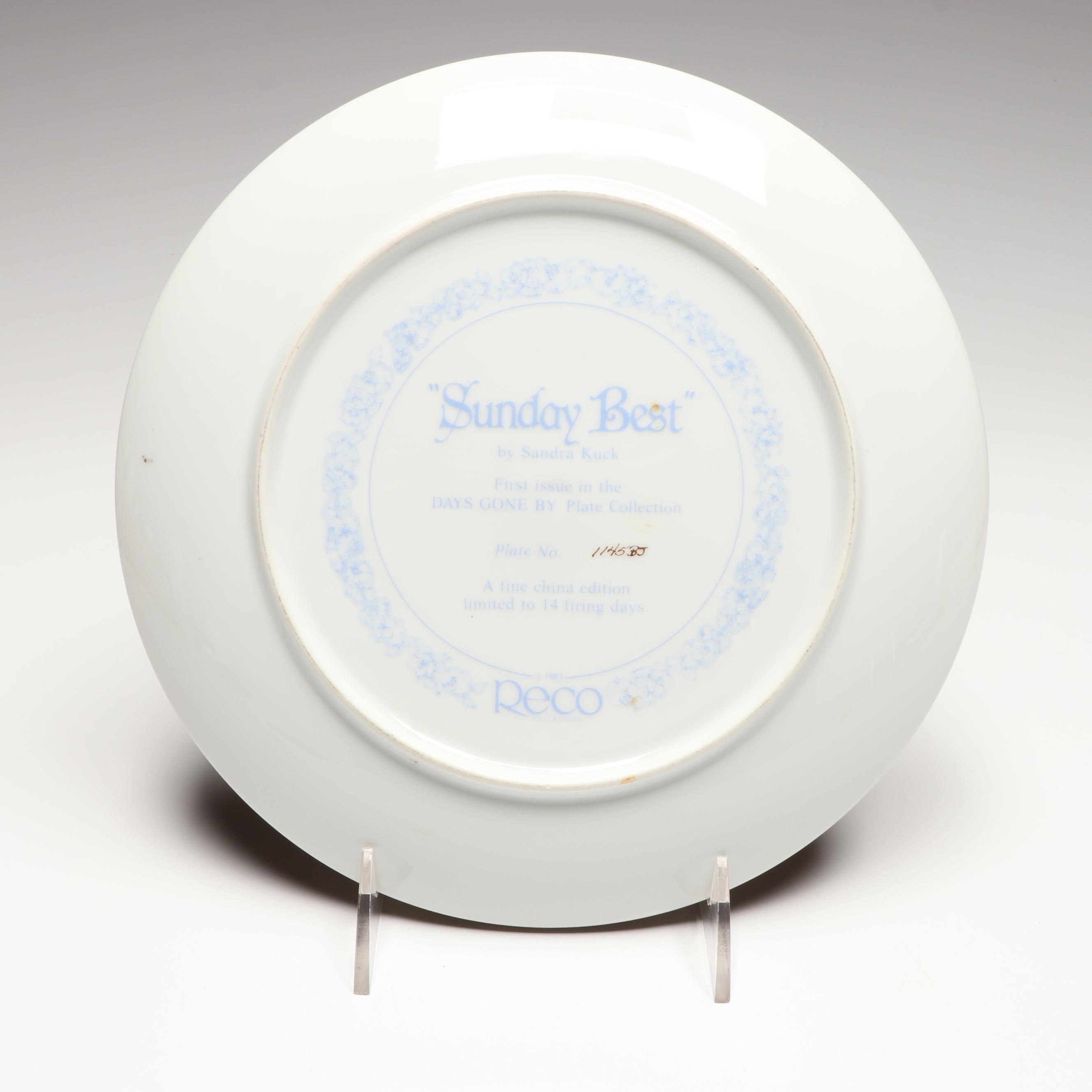 Reco "Awakening" by John McClelland and More Collector Plates, 1970s-1980s