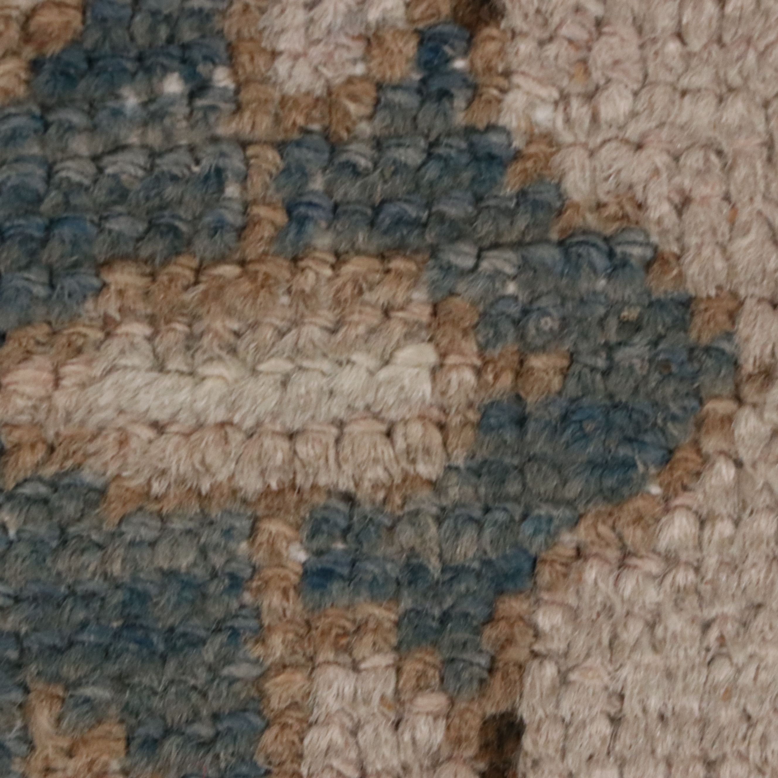 4'8 x 8' Hand-Knotted Turkish Oushak Area Rug