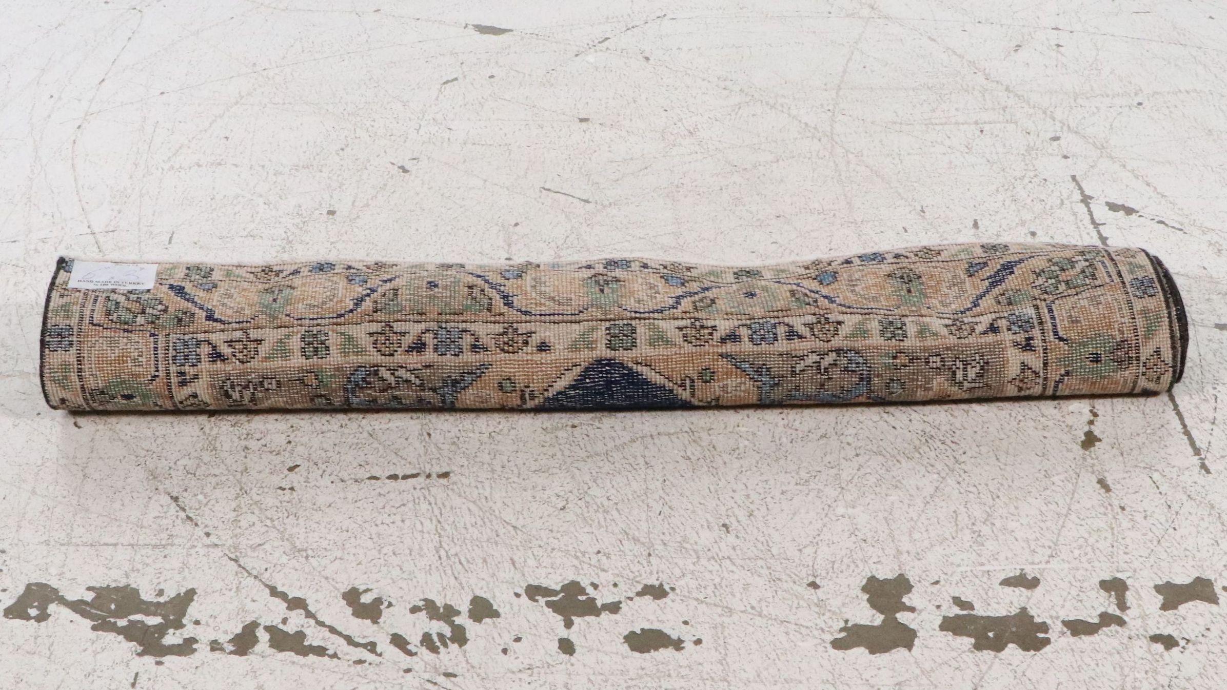 3'8 x 6'11 Hand-Knotted Turkish Taşpınar Area Rug