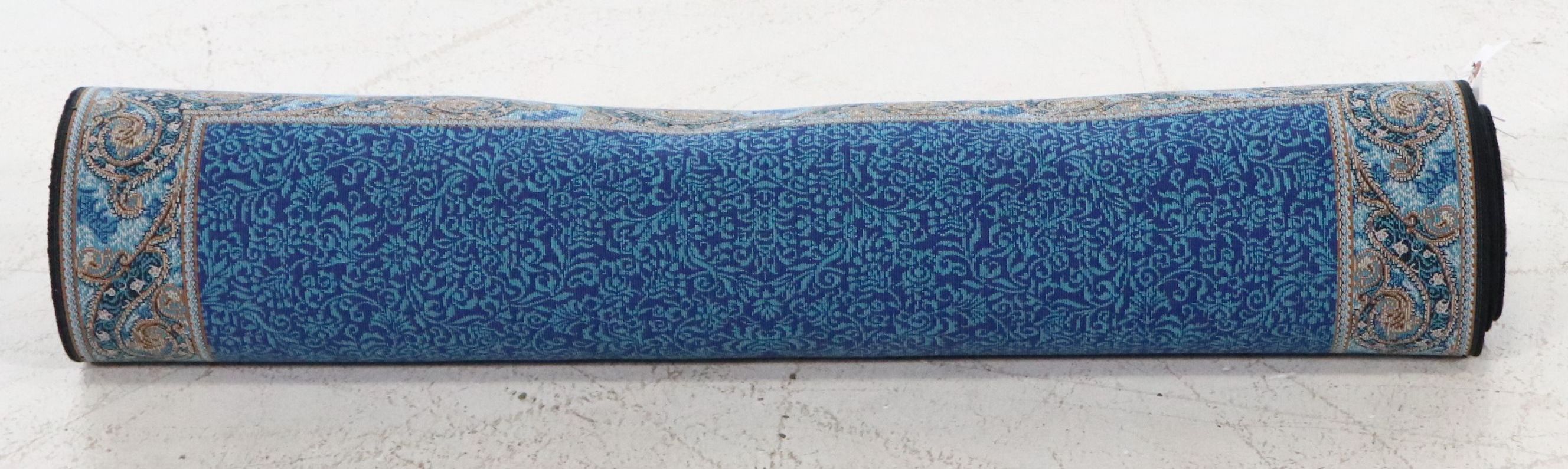 2'7 x 10'5 Hand-Knotted Jamshidi Signed Persian Qum Silk Carpet Runner