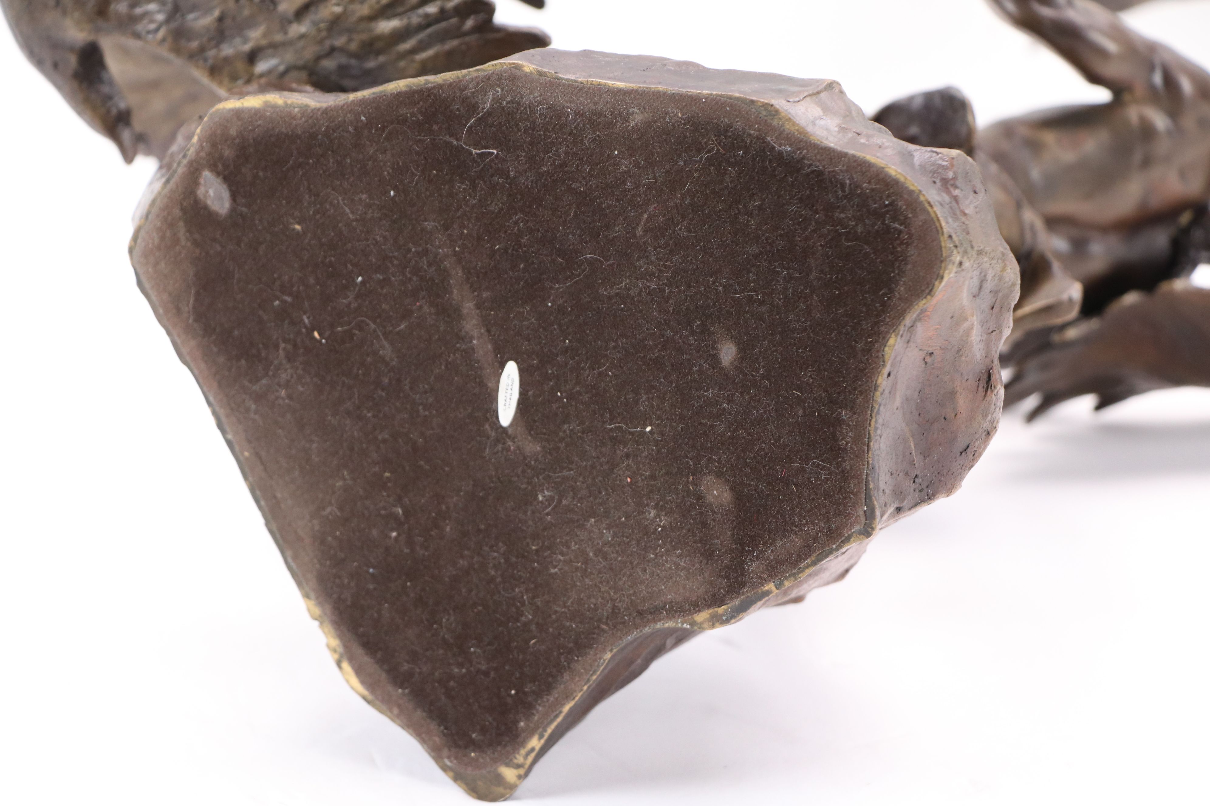 Patinated Bronze Statue After Buck McCain "Soaring Spirits"