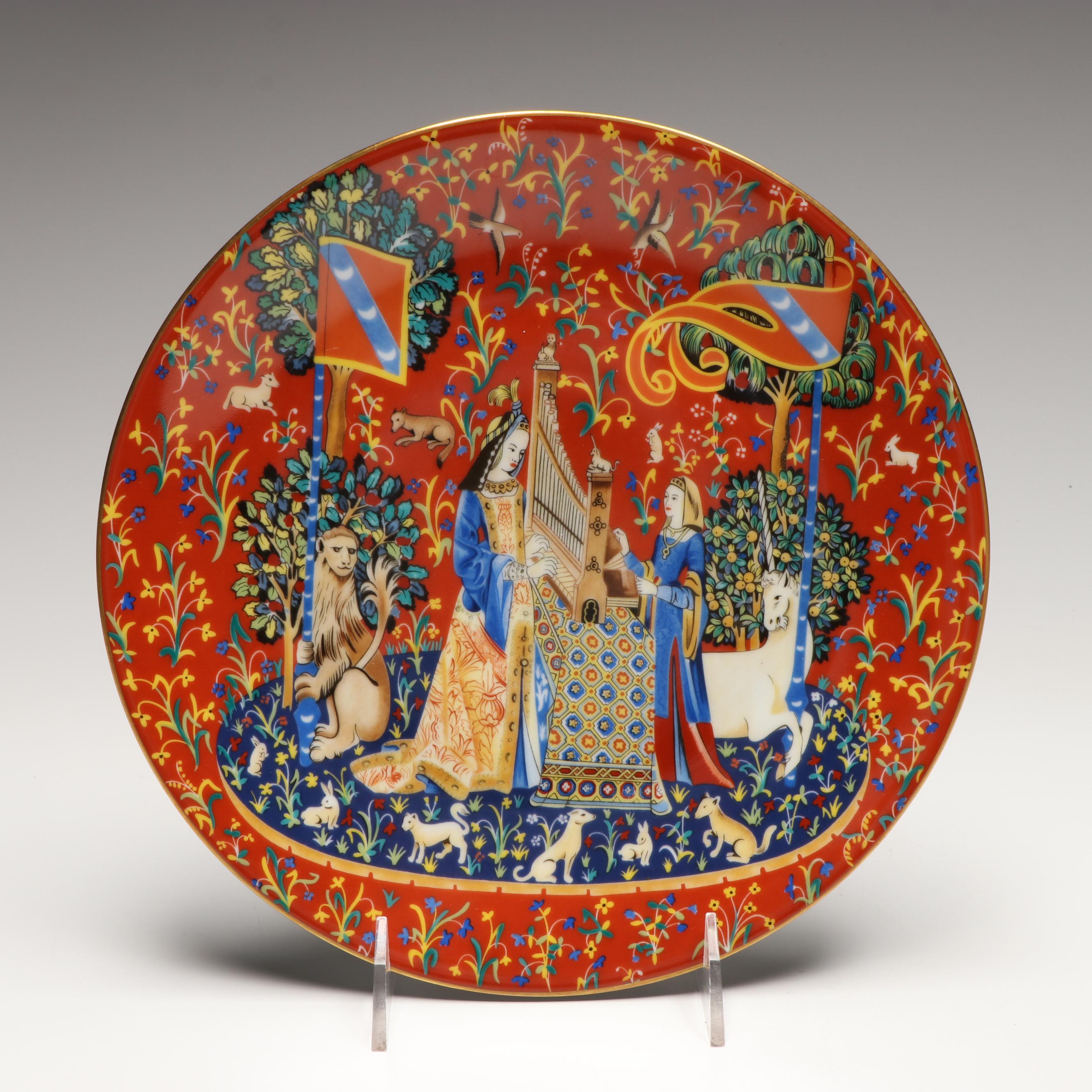 Robert Haviland & C. Parlon "La Dame à la Licorne" Porcelain Collector Plates