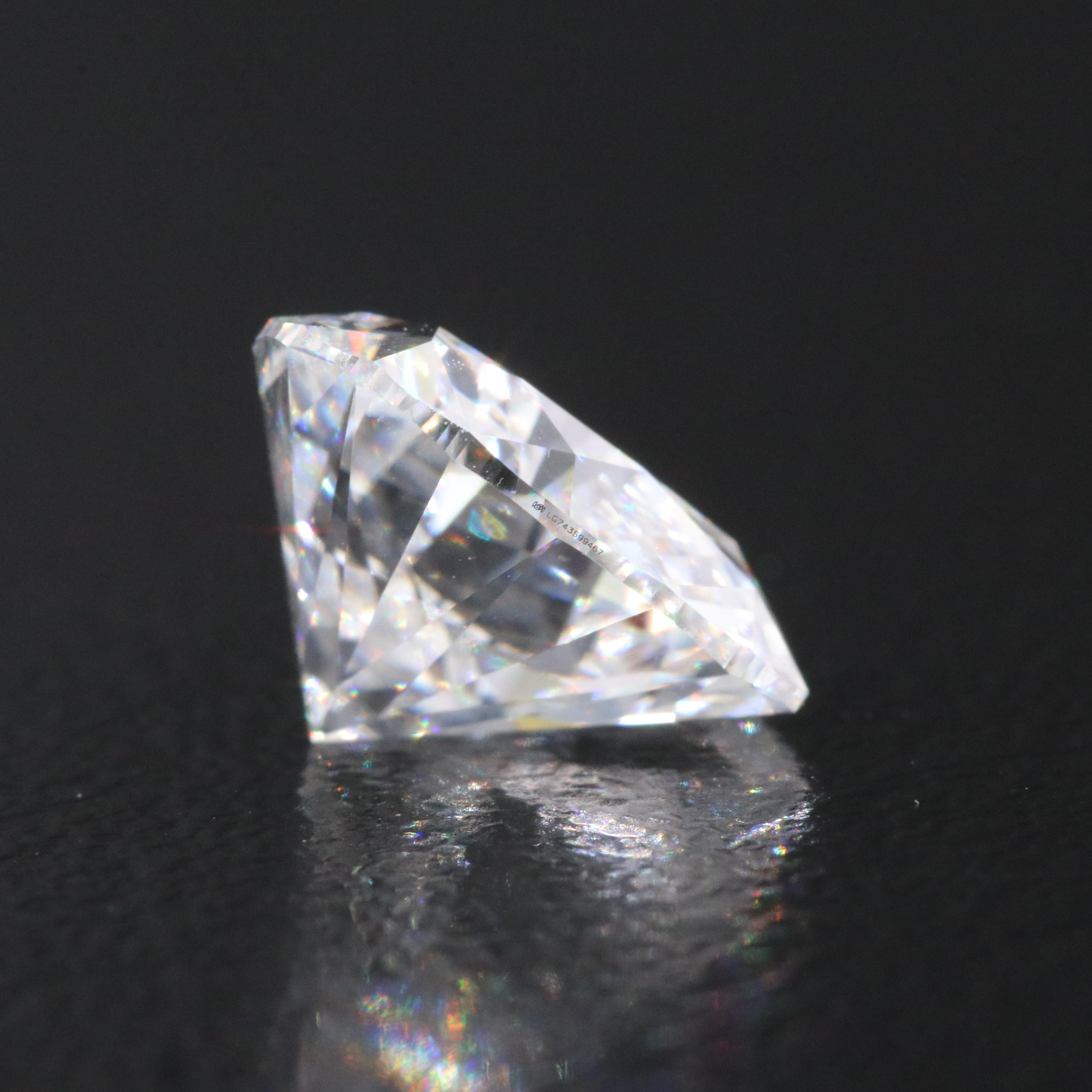 Loose 2.55 CT Lab Grown Diamond with IGI Report