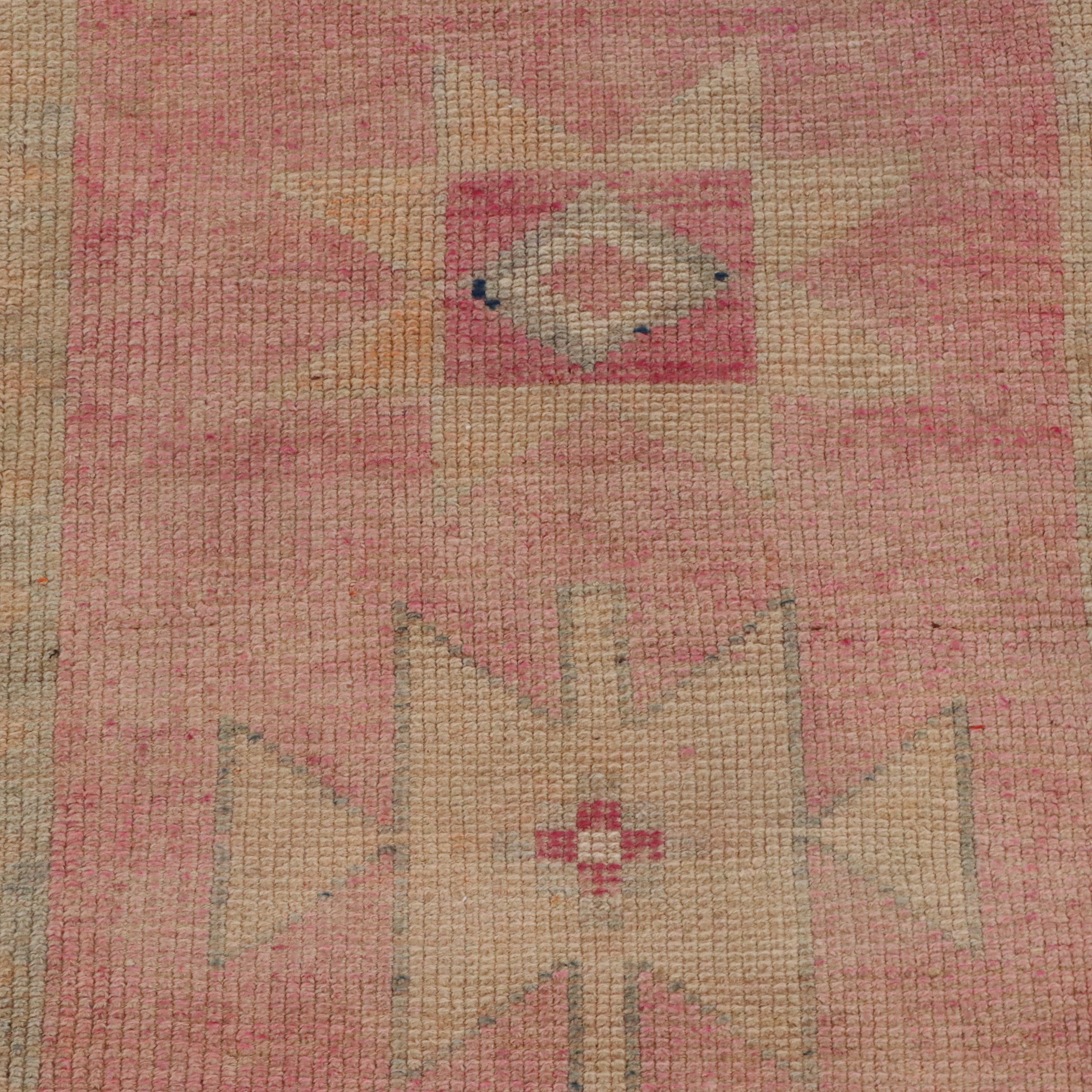 3' x 8'10 Hand-Knotted Turkish Oushak Carpet Runner